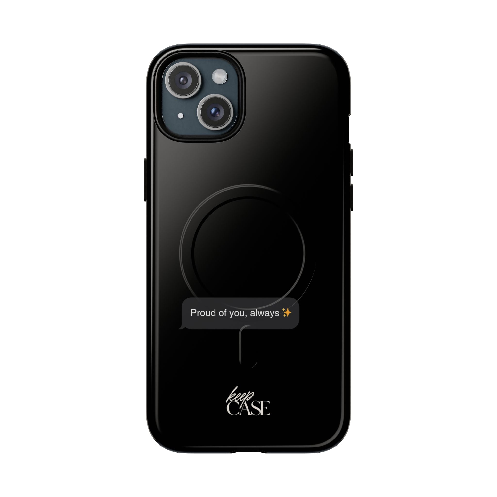 Keepcase Kept Messages Series — Proud Of You, Always (Dark Mode)