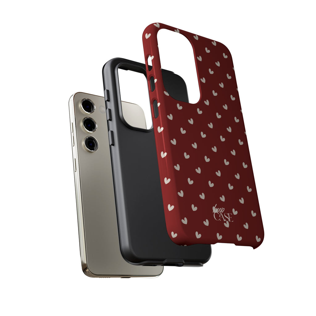 Keepcase Keepers Series — Burgundy Hearts