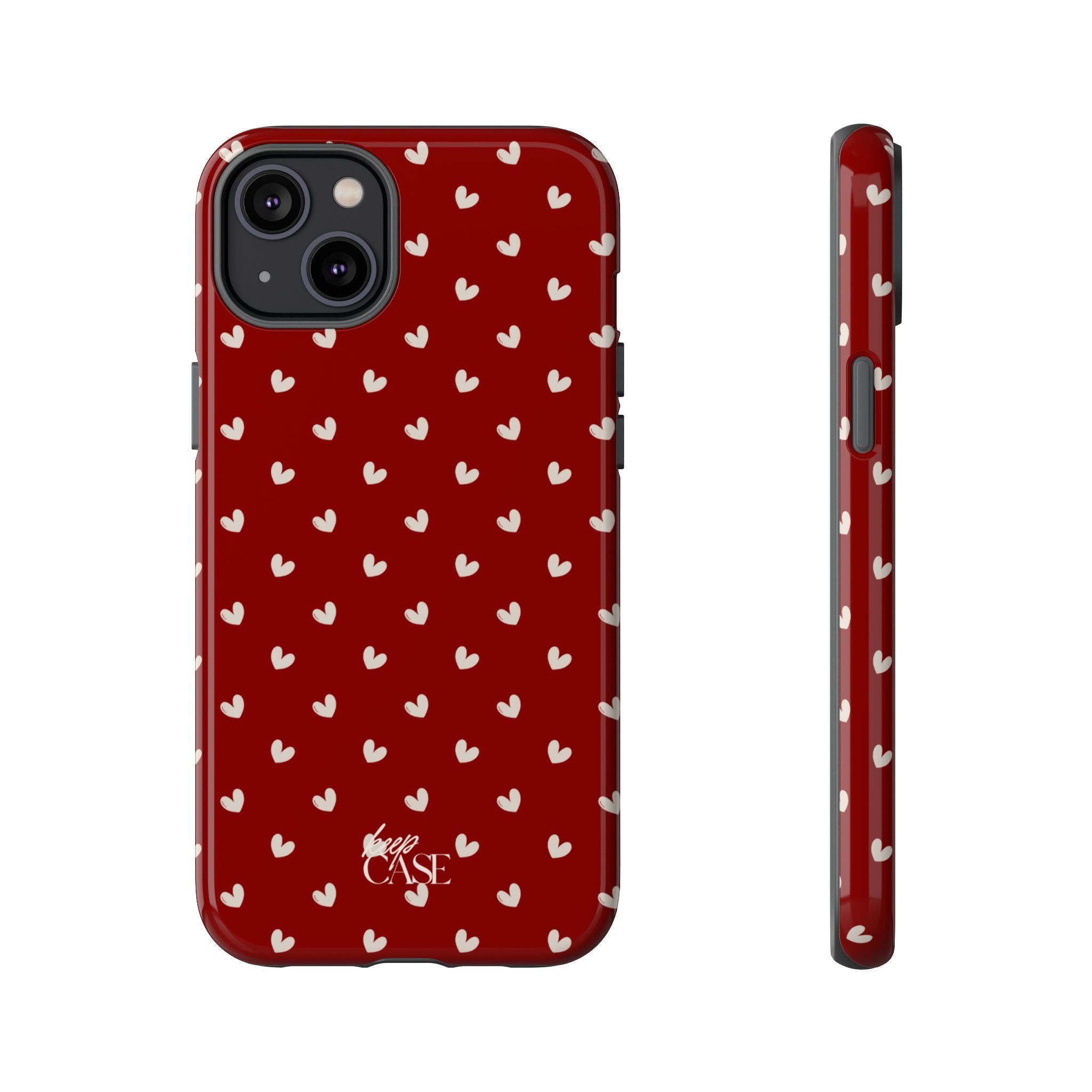 Keepcase Keepers Series — Burgundy Hearts