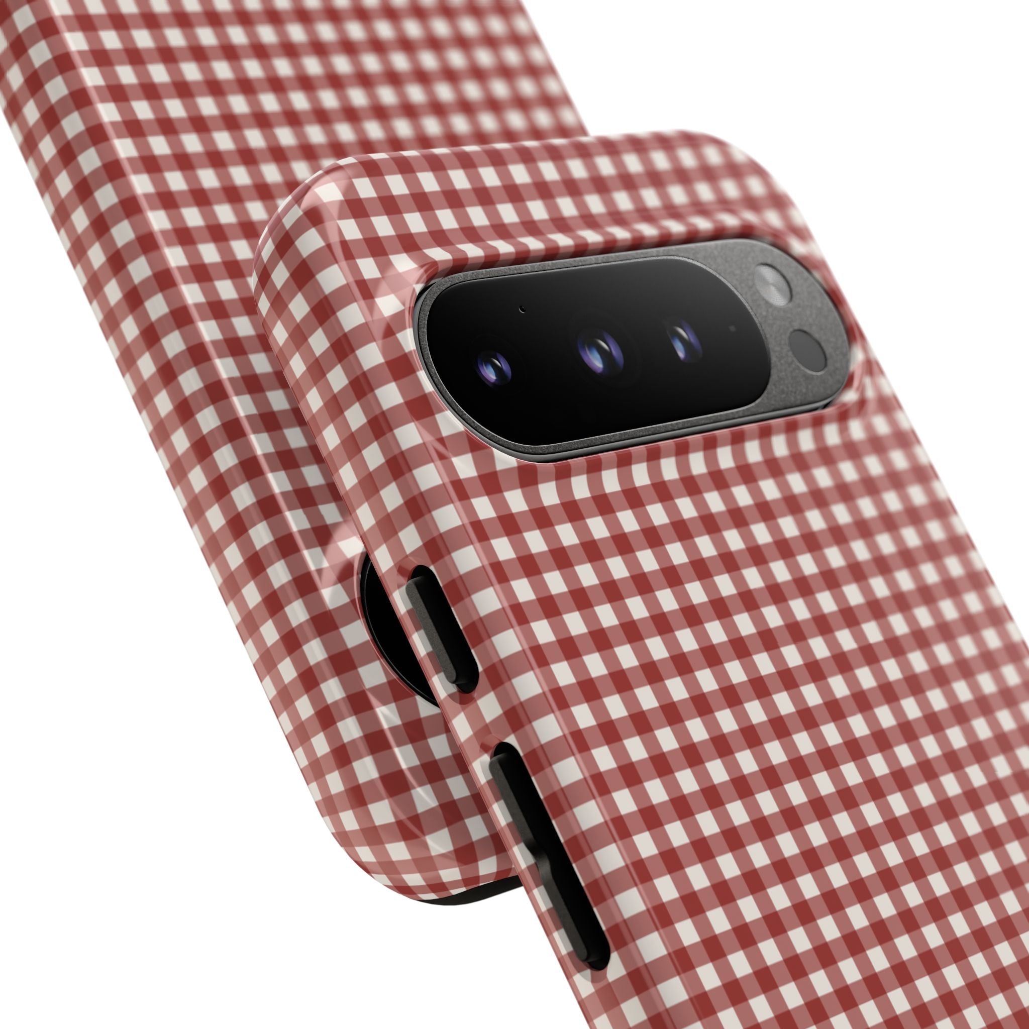 Keepcase Keepers Series — Burgundy and Cream Gingham