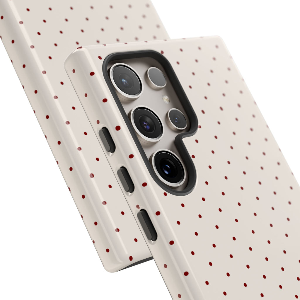 Keepcase Keepers Series — Cream Polka Dots