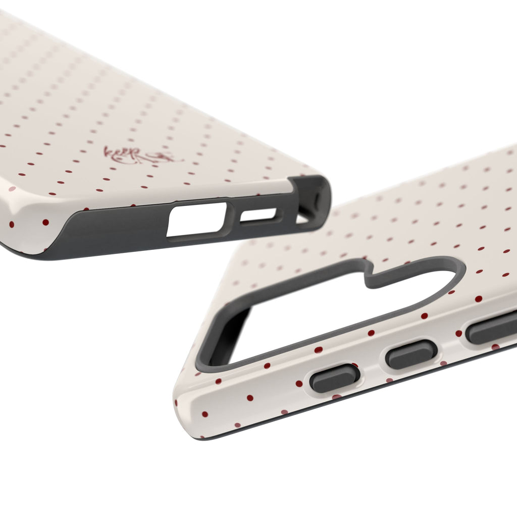 Keepcase Keepers Series — Cream Polka Dots
