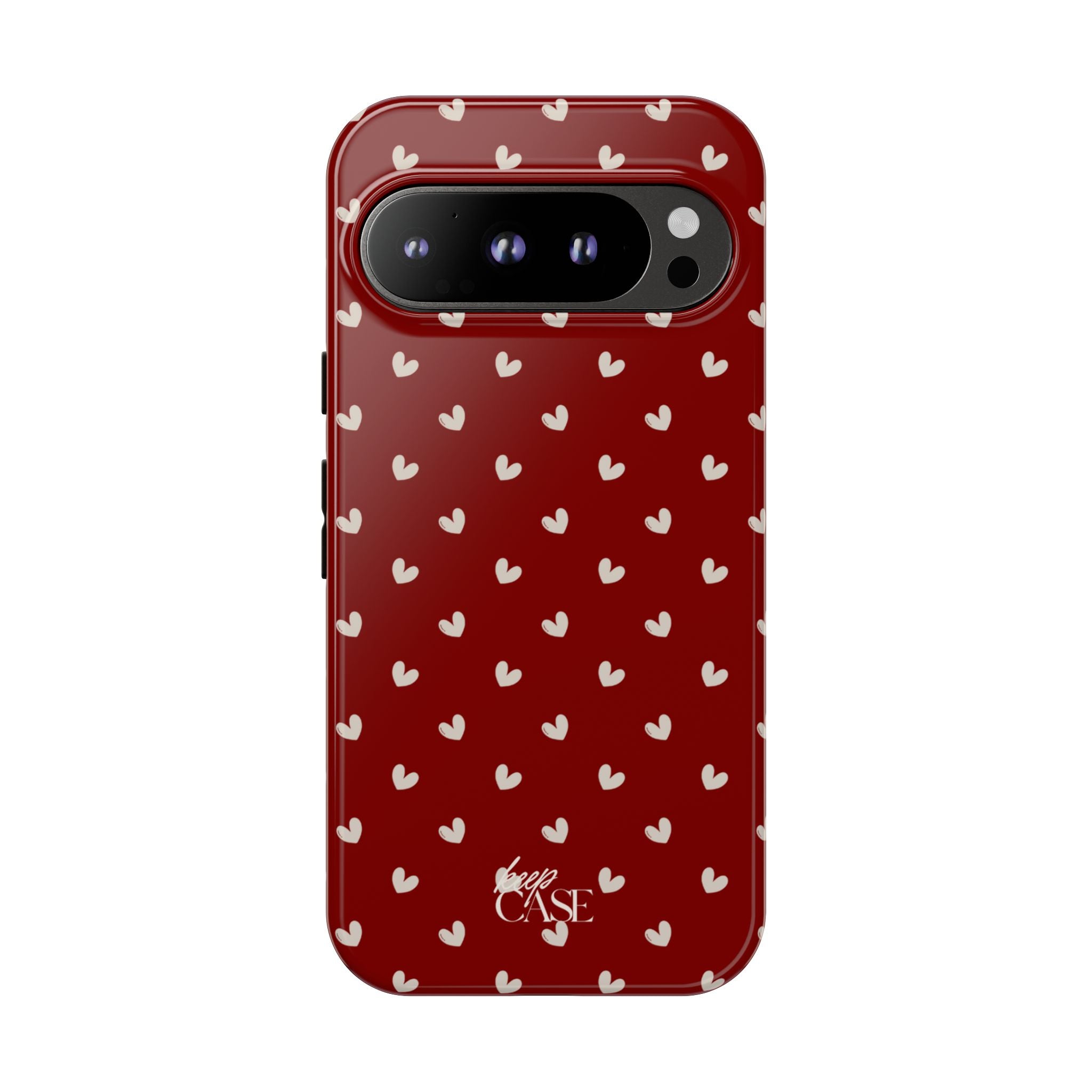 Keepcase Keepers Series — Burgundy Hearts