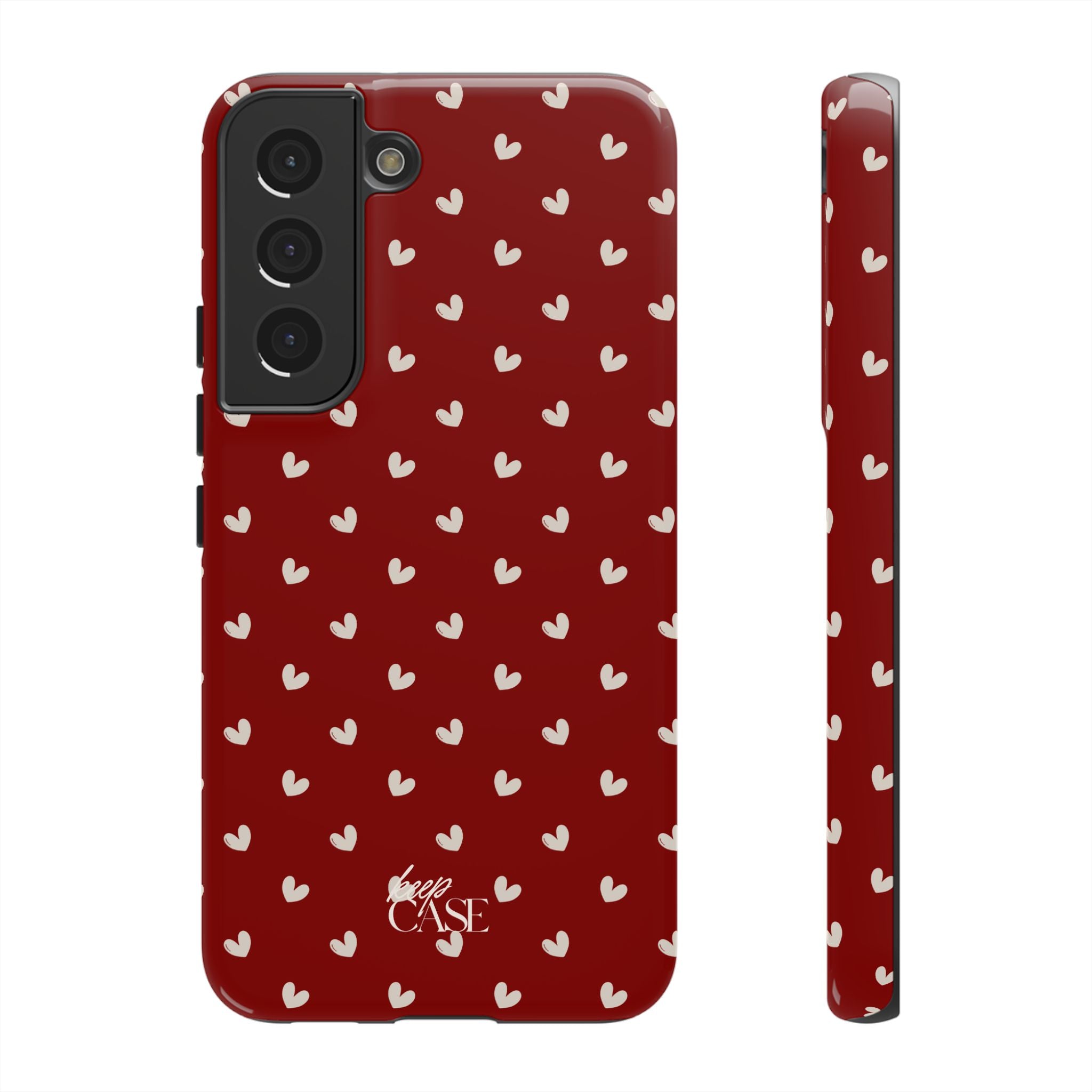 Keepcase Keepers Series — Burgundy Hearts