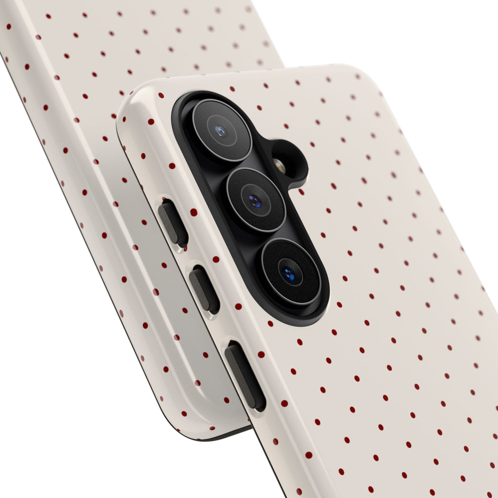 Keepcase Keepers Series — Cream Polka Dots