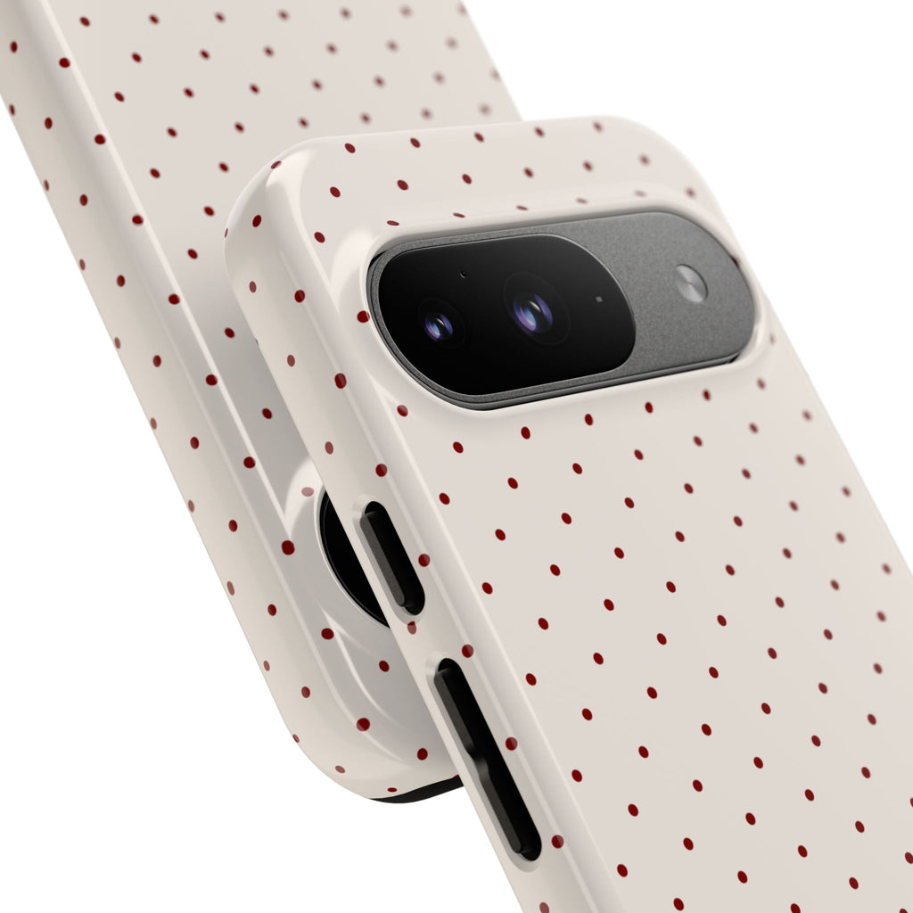 Keepcase Keepers Series — Cream Polka Dots