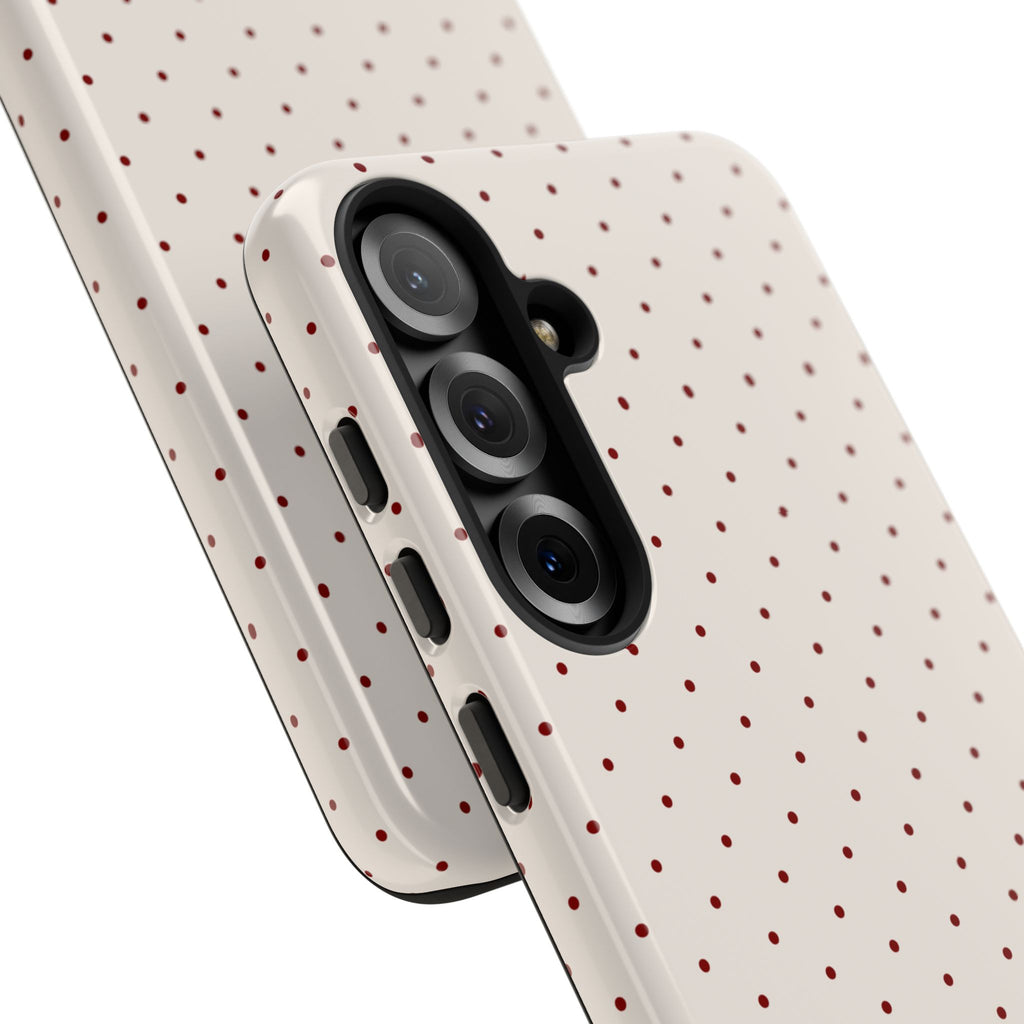 Keepcase Keepers Series — Cream Polka Dots