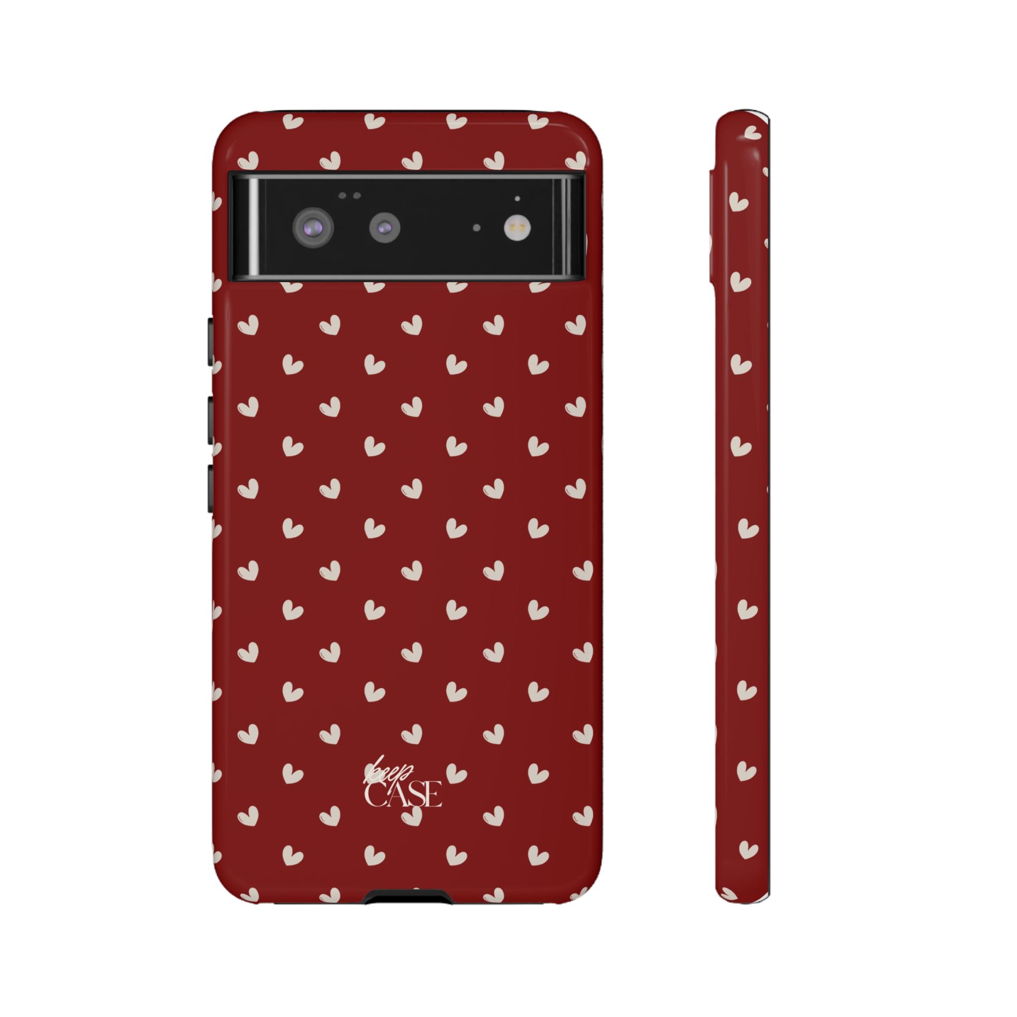 Keepcase Keepers Series — Burgundy Hearts