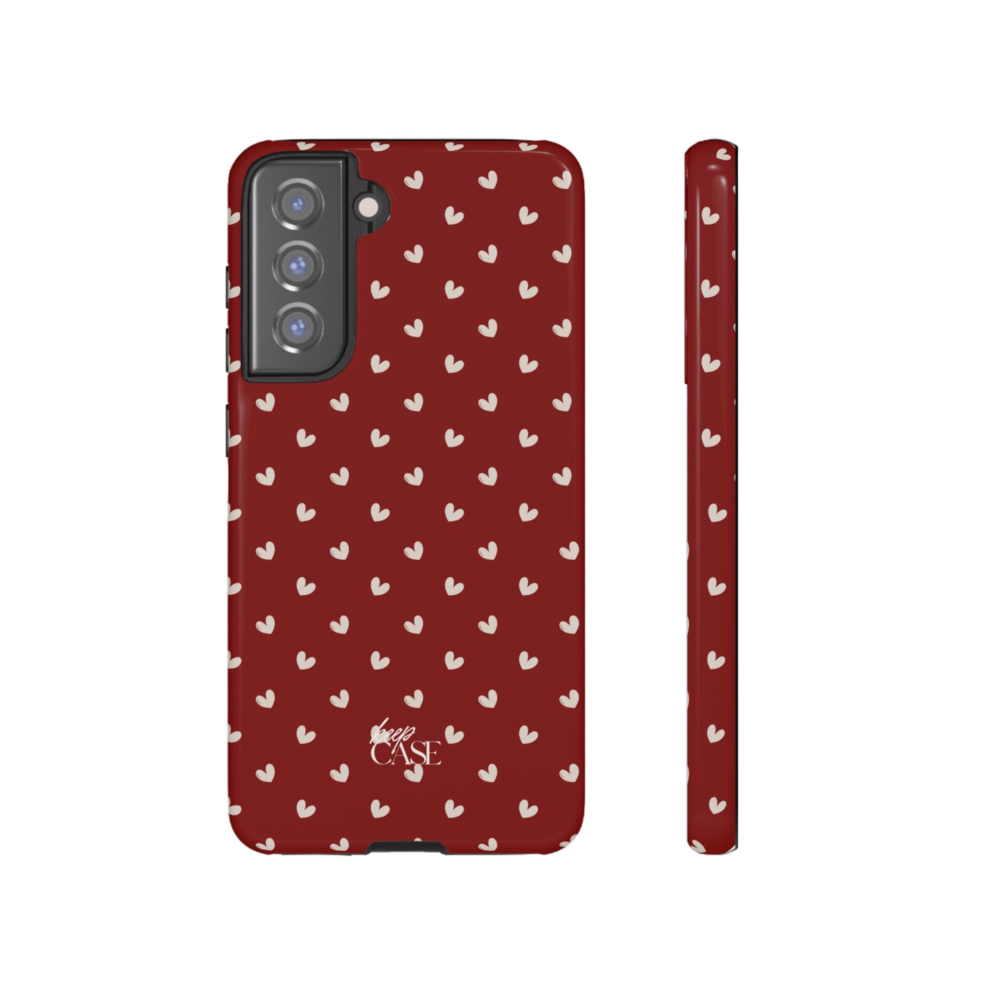 Keepcase Keepers Series — Burgundy Hearts