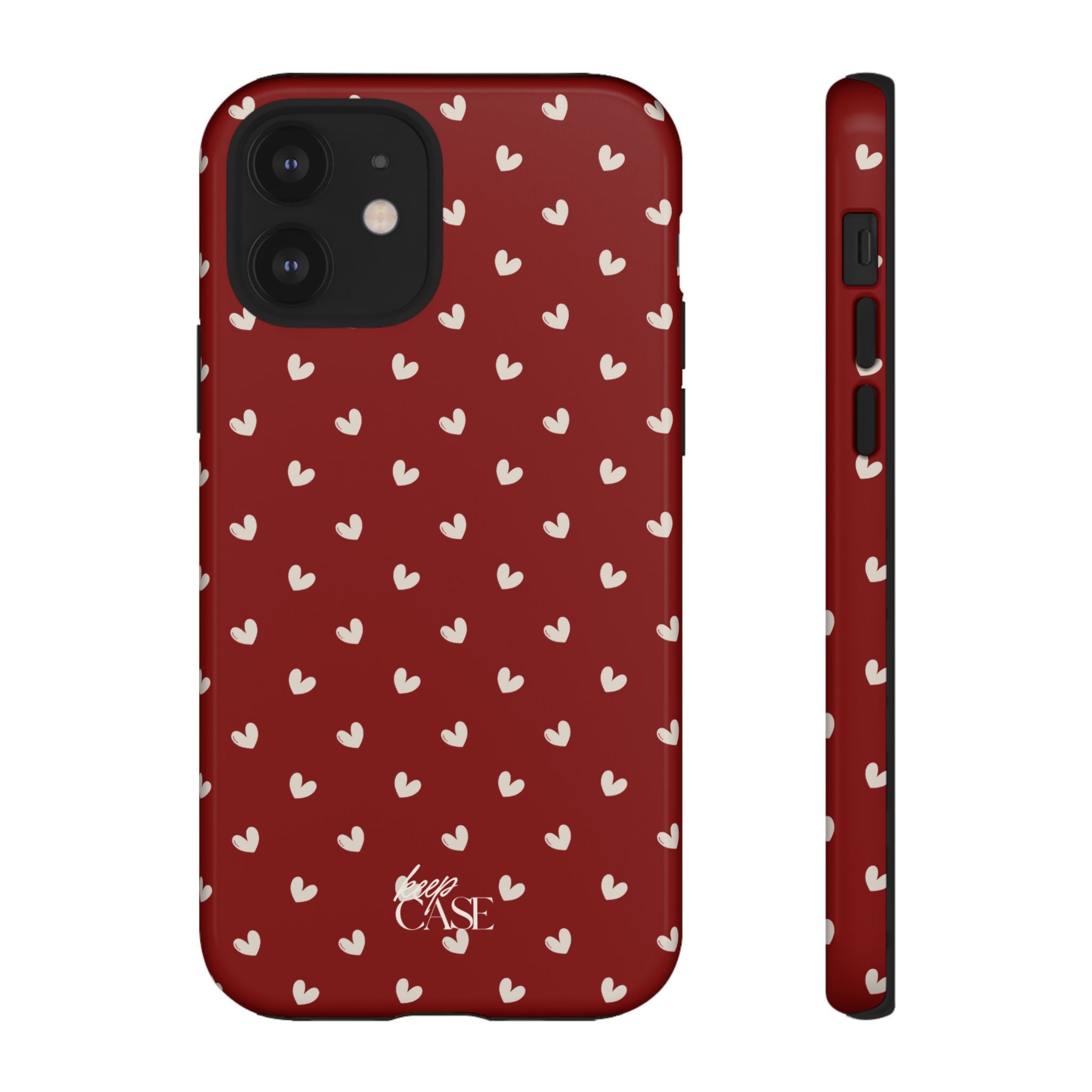 Keepcase Keepers Series — Burgundy Hearts