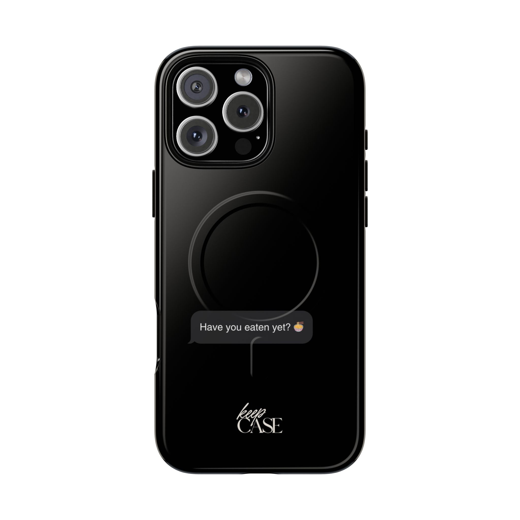 Keepcase Kept Messages Series — Have You Eaten Yet? (Dark Mode)