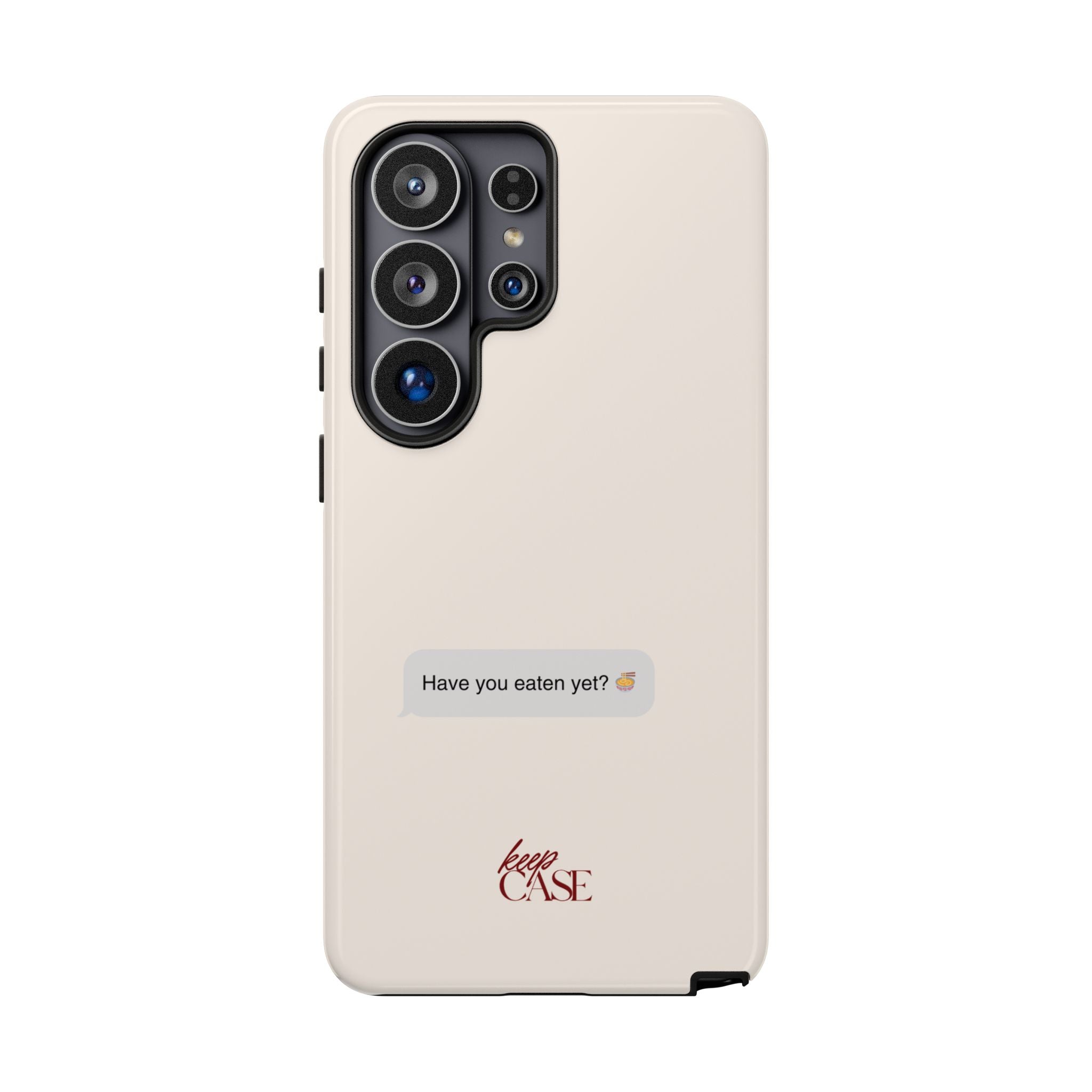 Keepcase Kept Messages Series — Have You Eaten Yet? (Light Mode)