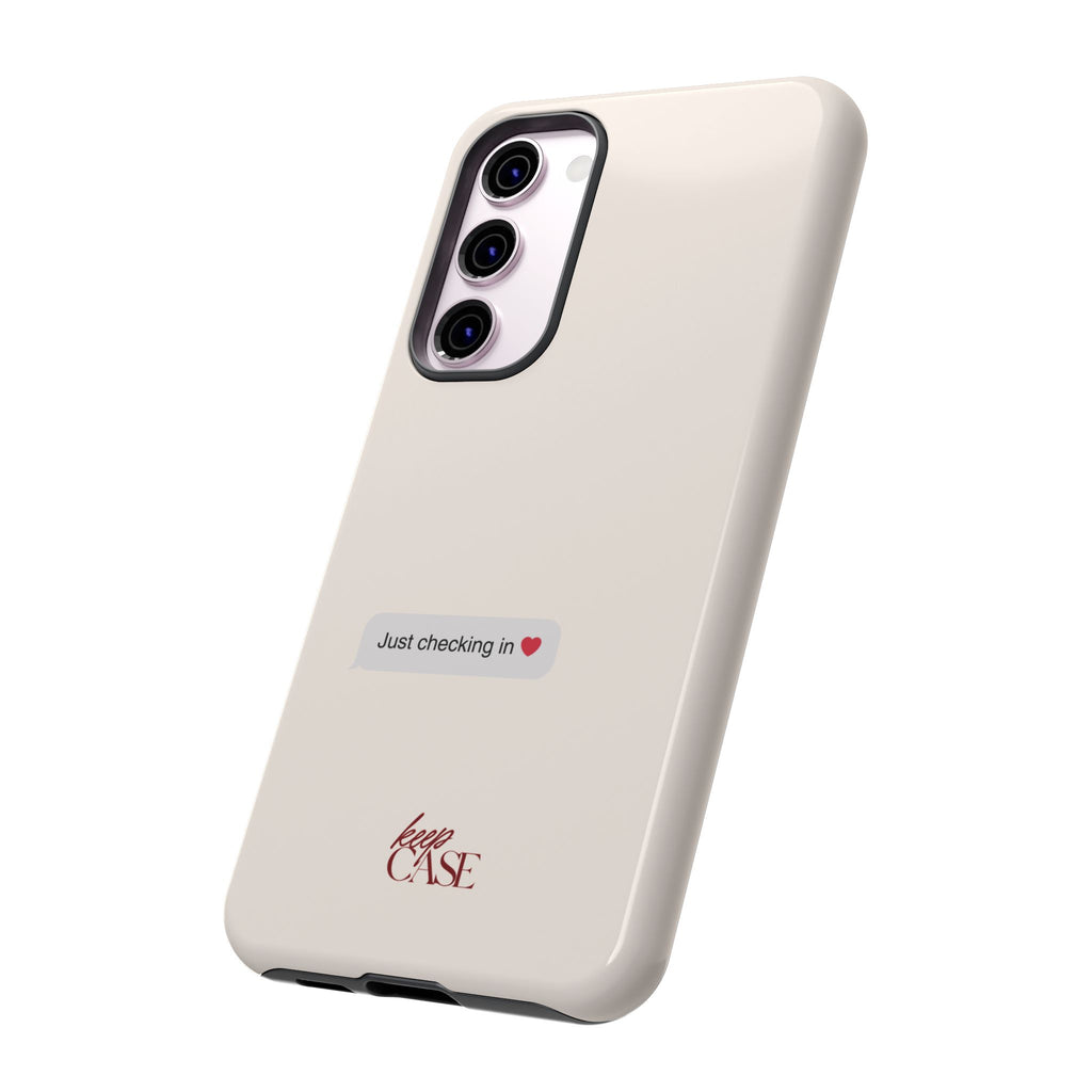 Keepcase Kept Messages Series — Just Checking In (Light Mode)