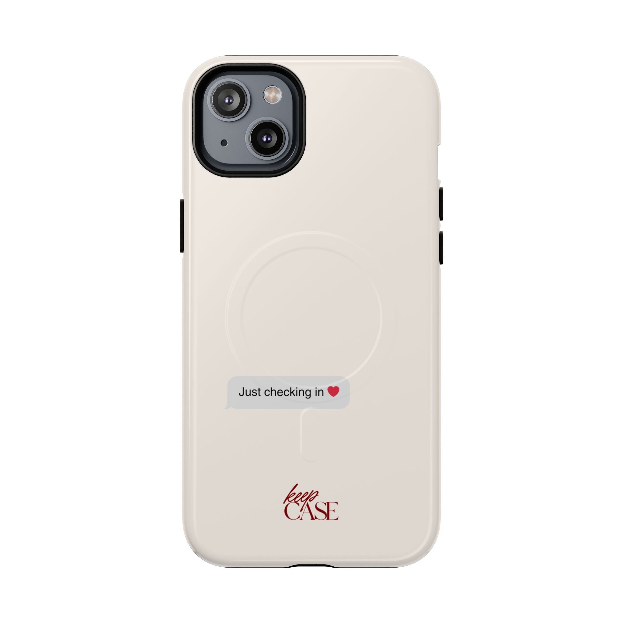 Keepcase Kept Messages Series — Just Checking In (Light Mode)