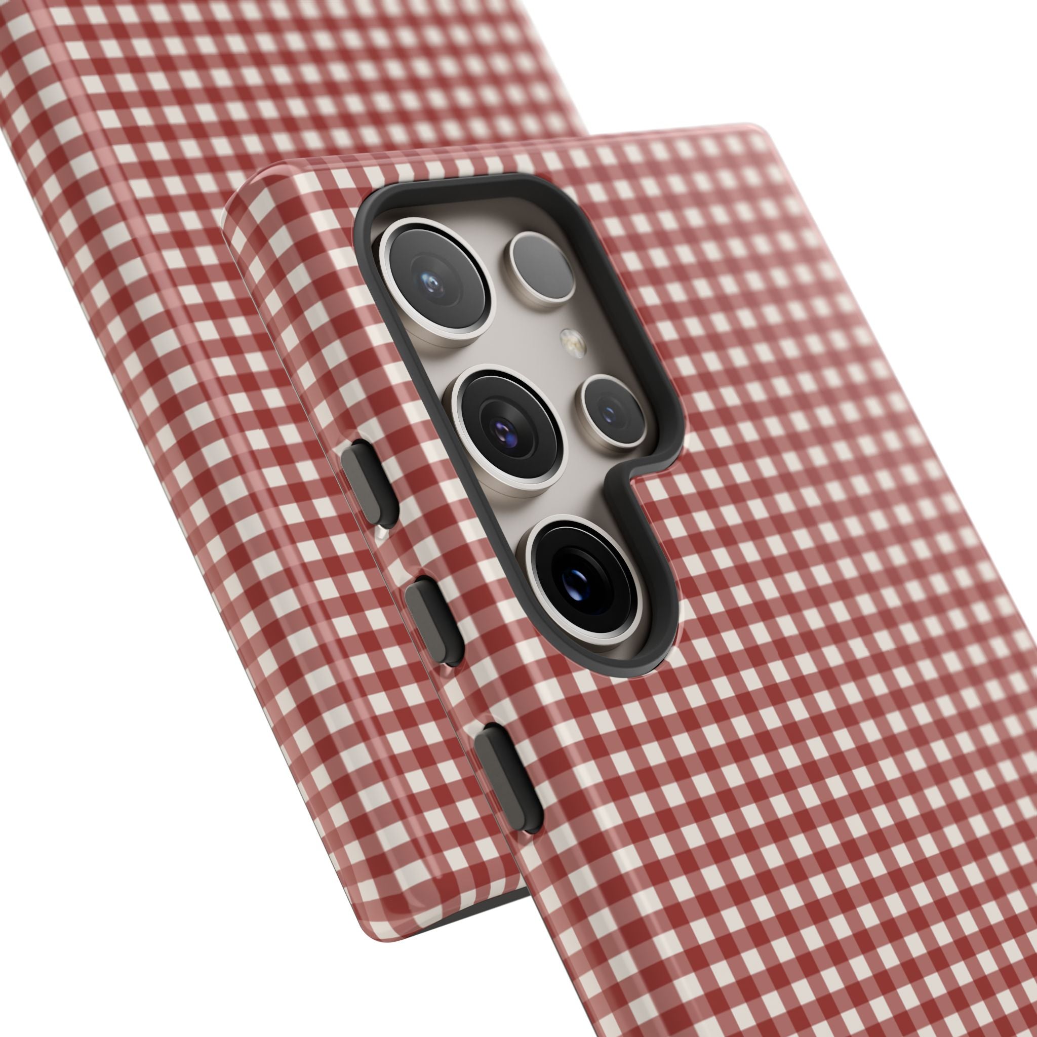 Keepcase Keepers Series — Burgundy and Cream Gingham