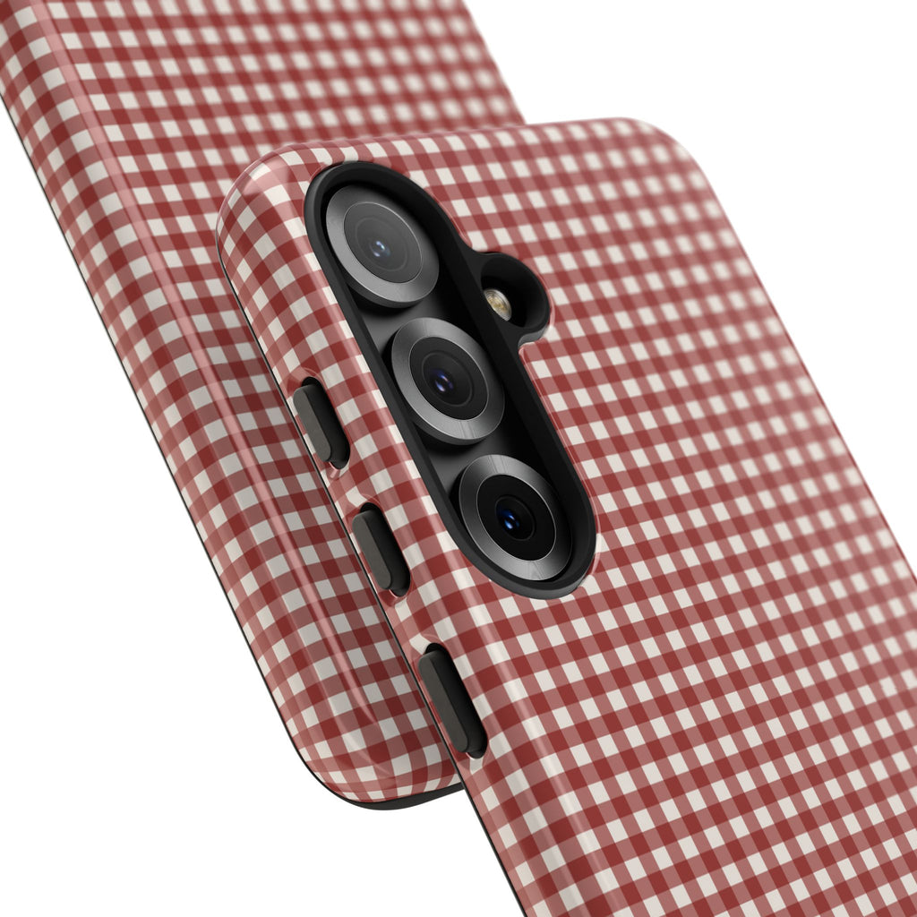 Keepcase Keepers Series — Burgundy and Cream Gingham