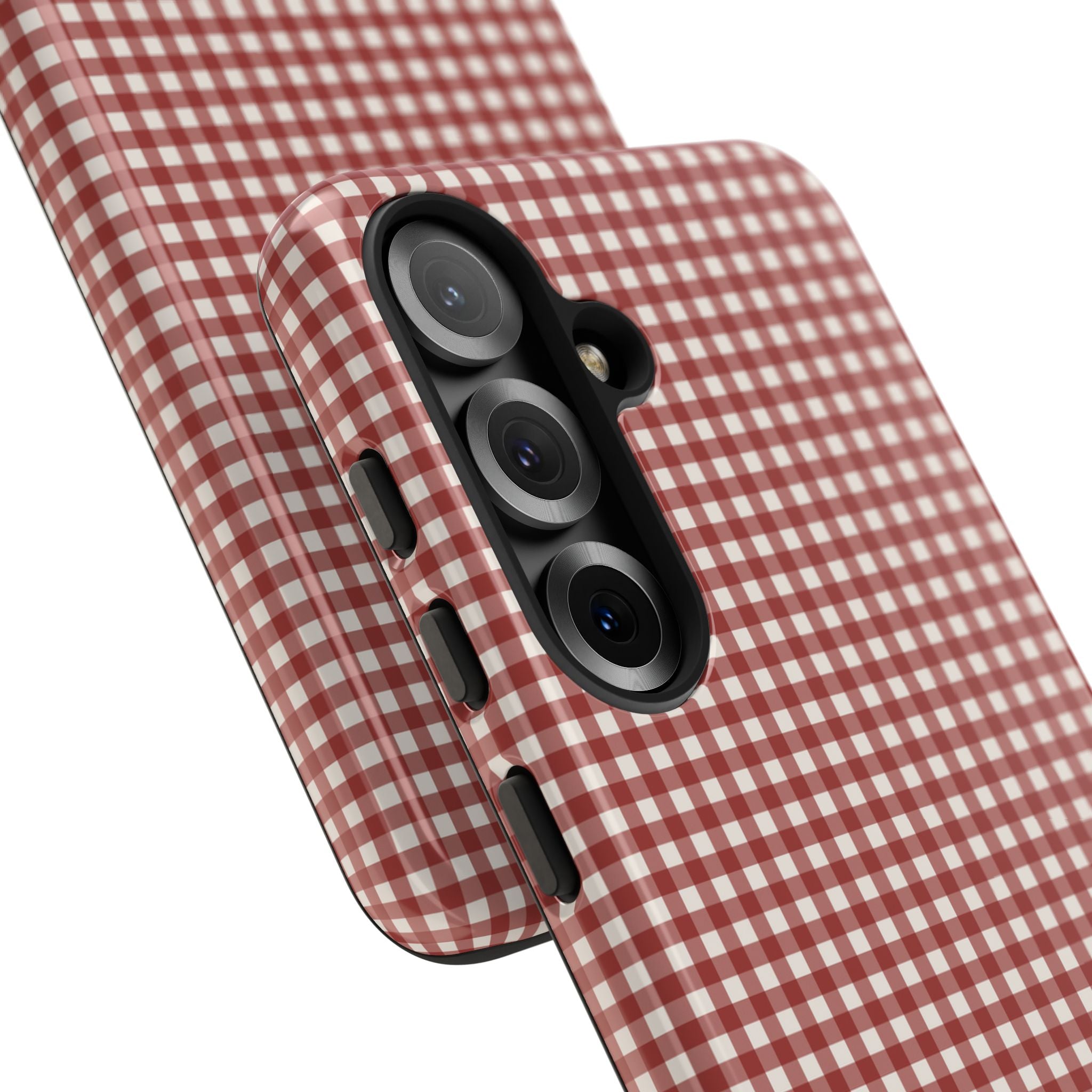 Keepcase Keepers Series — Burgundy and Cream Gingham