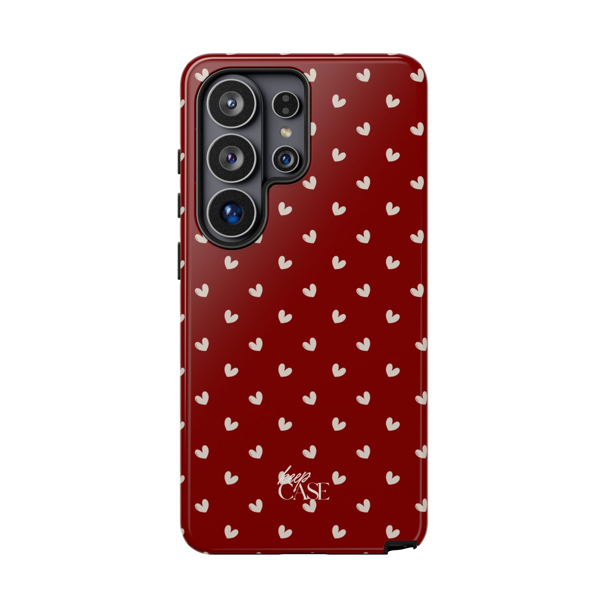 Keepcase Keepers Series — Burgundy Hearts