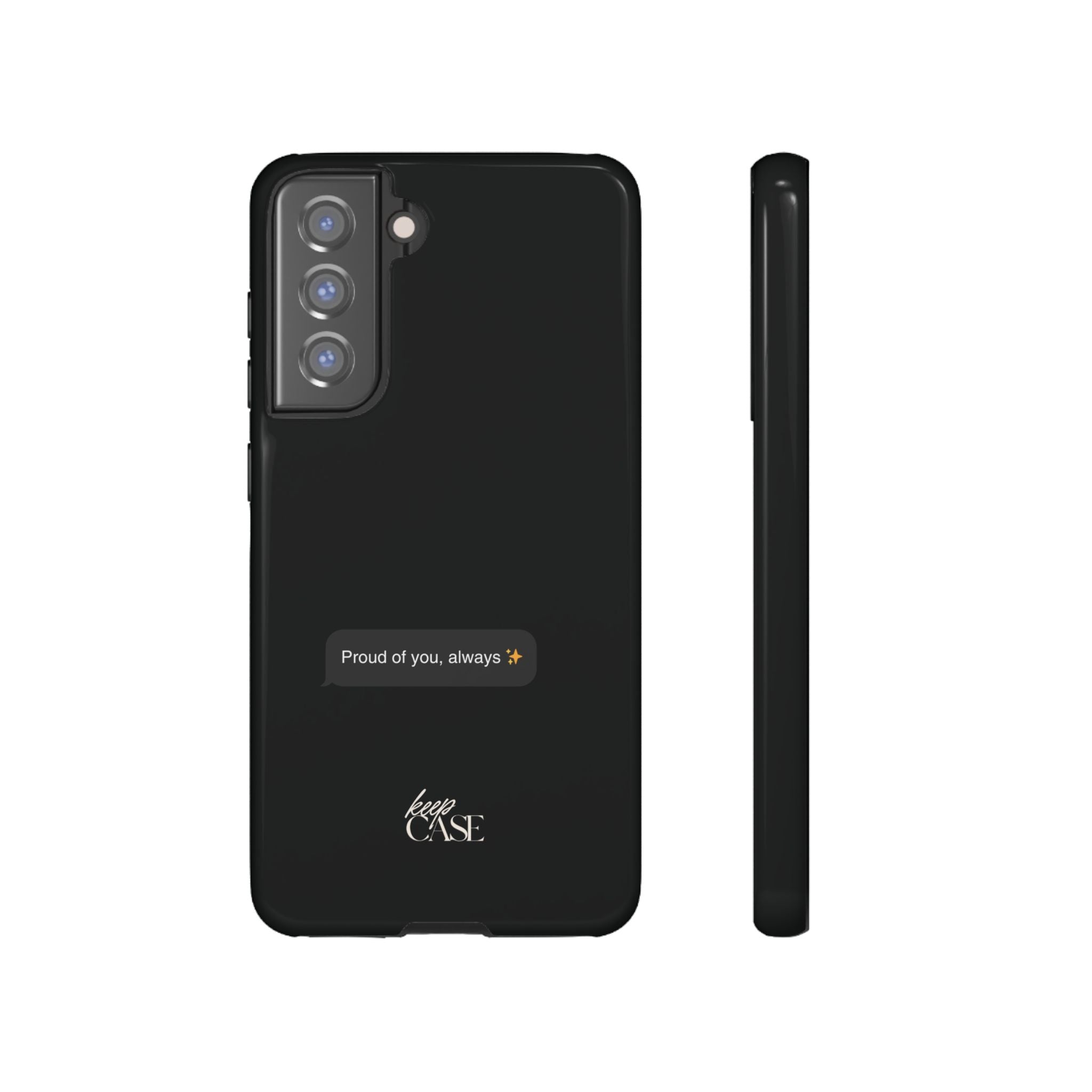 Keepcase Kept Messages Series — Proud Of You, Always (Dark Mode)