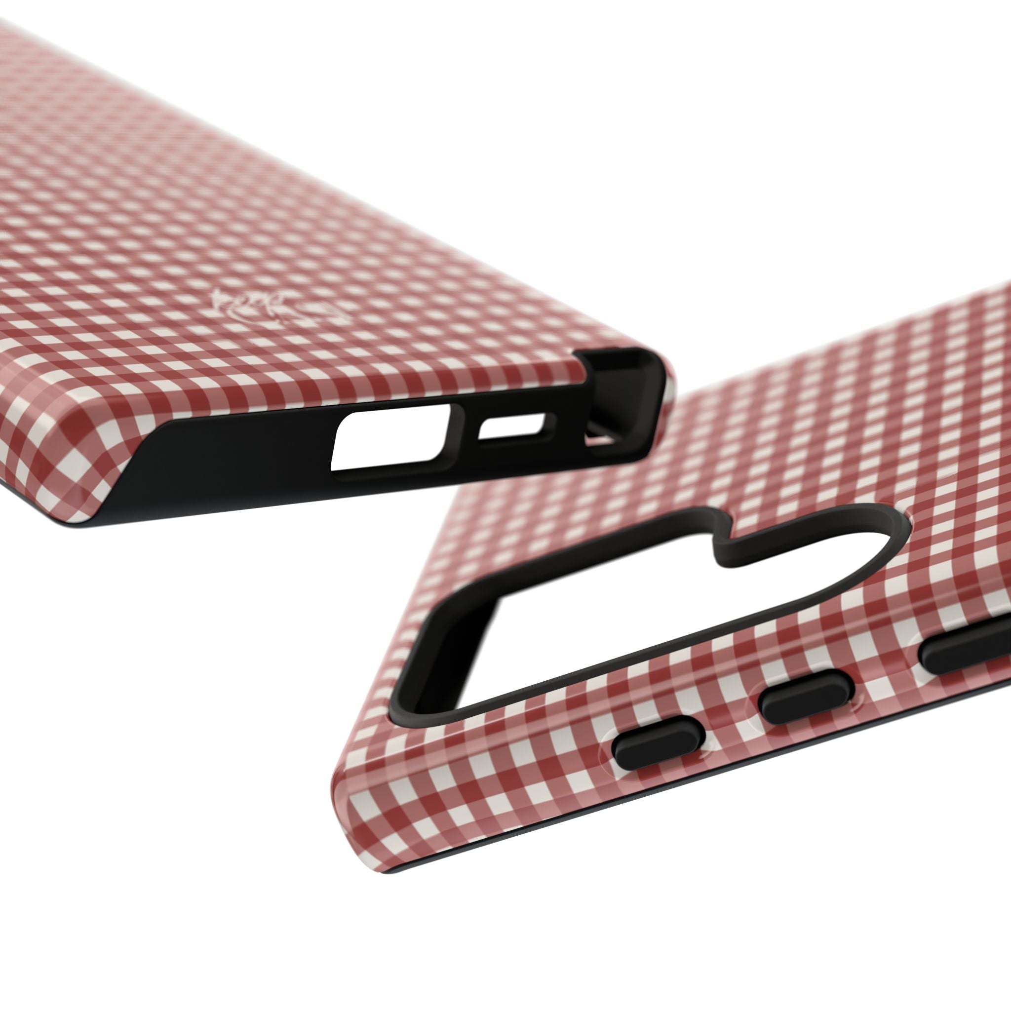 Keepcase Keepers Series — Burgundy and Cream Gingham