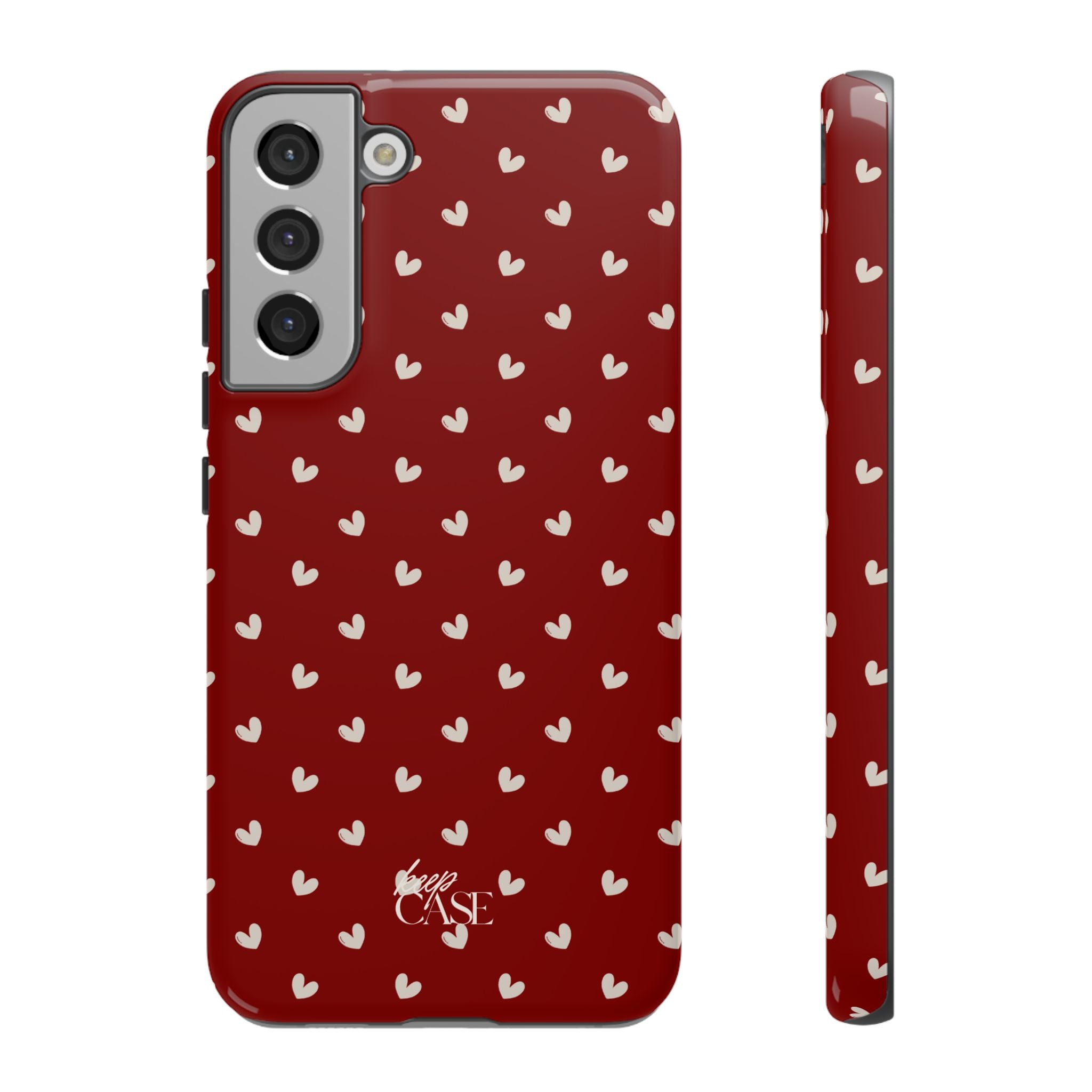 Keepcase Keepers Series — Burgundy Hearts