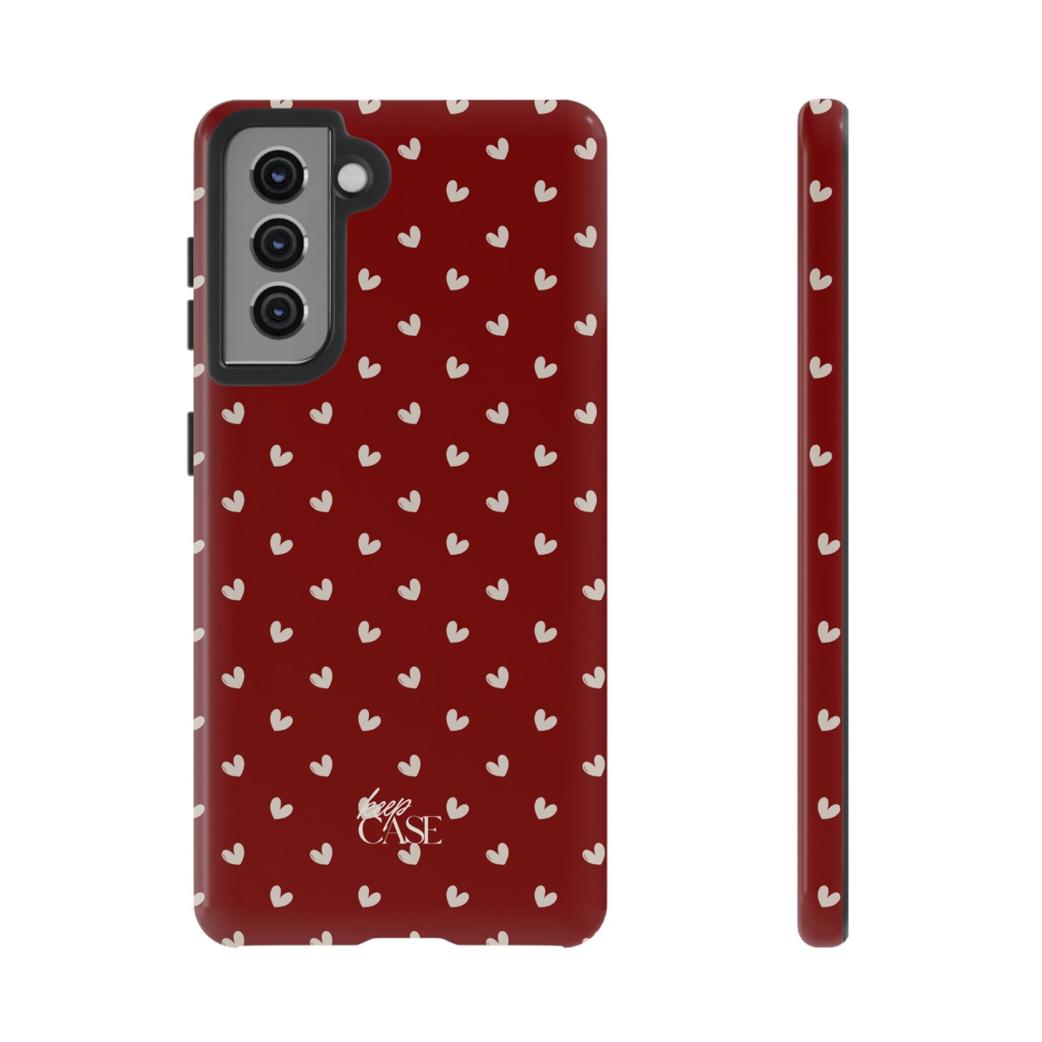 Keepcase Keepers Series — Burgundy Hearts