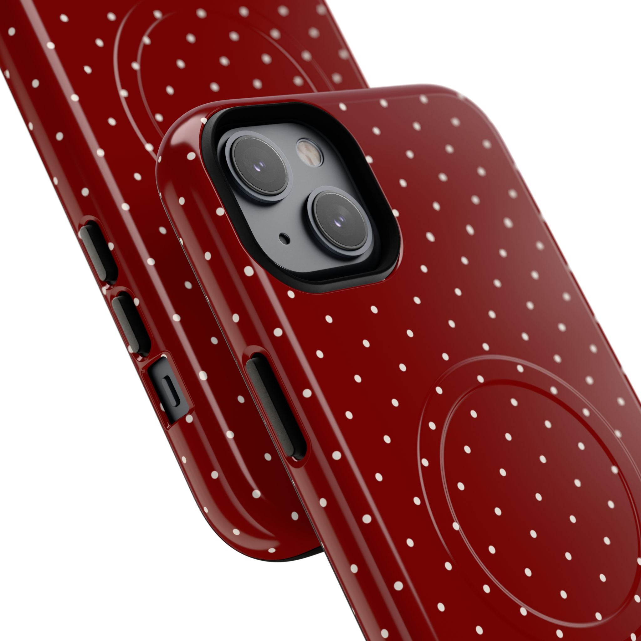 Keepcase Keepers Series — Burgundy Polka Dots