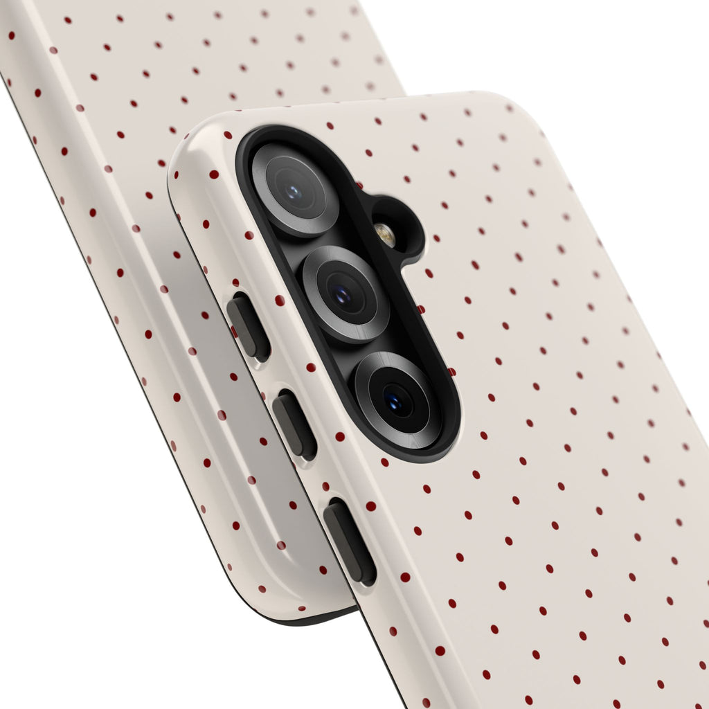 Keepcase Keepers Series — Cream Polka Dots