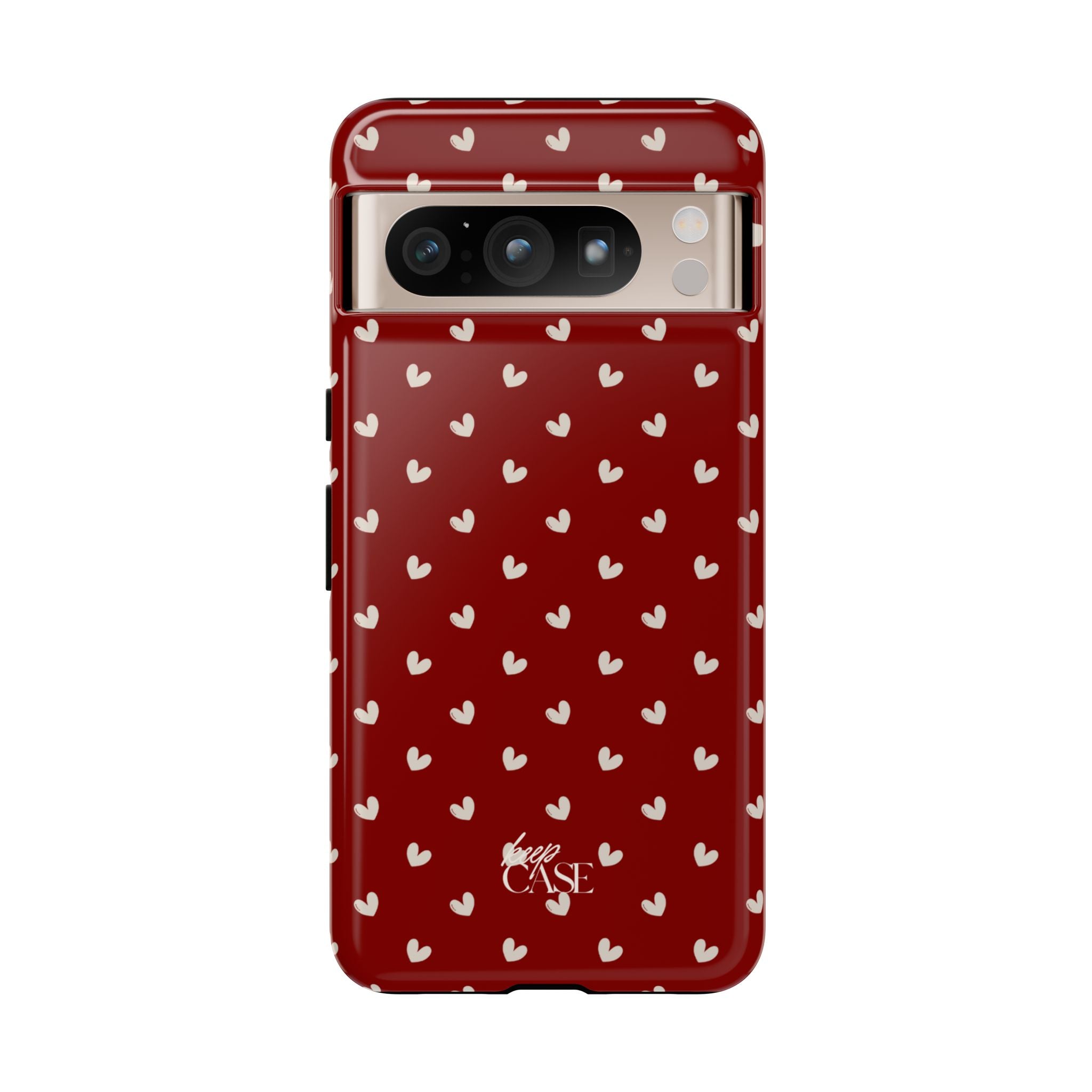 Keepcase Keepers Series — Burgundy Hearts
