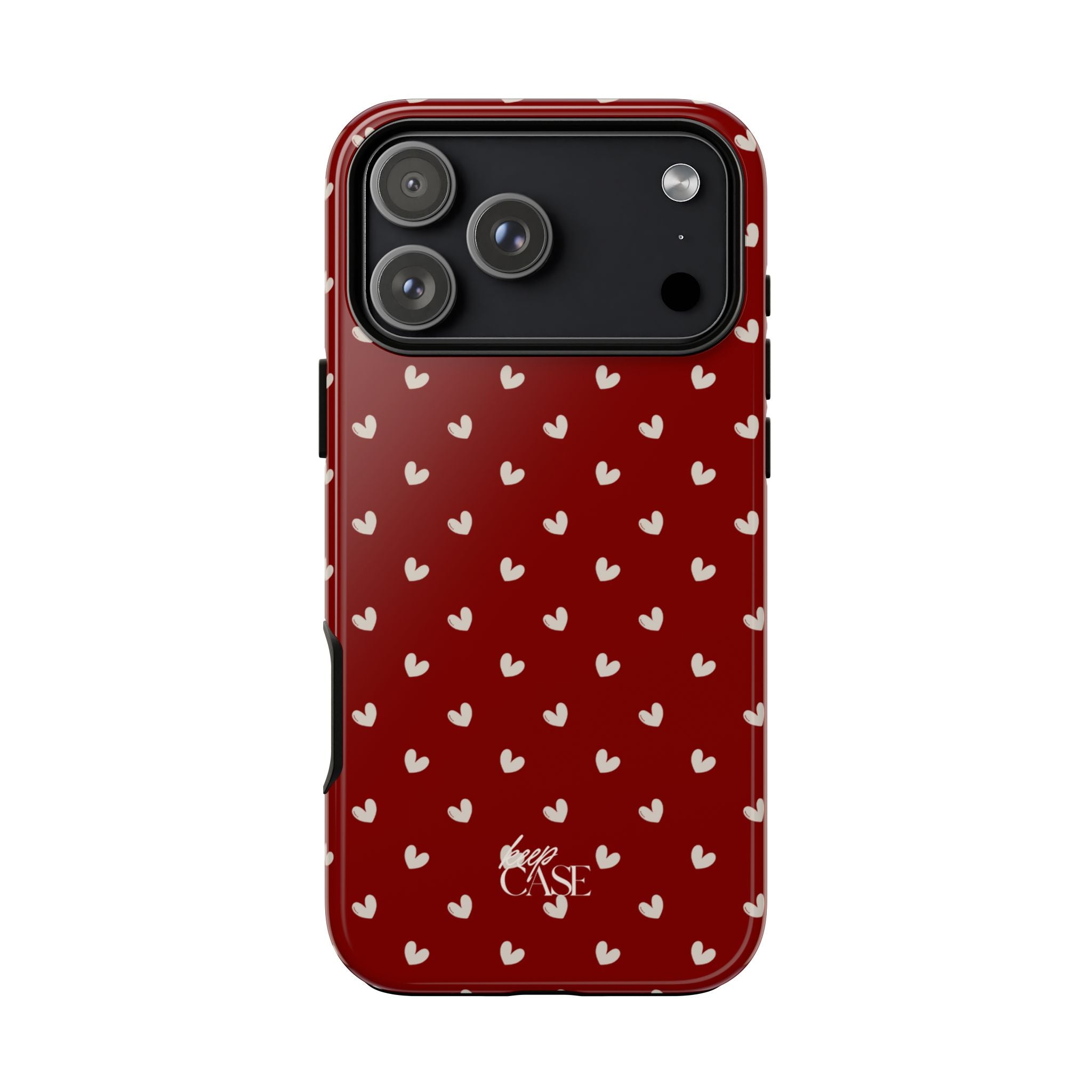 Keepcase Keepers Series — Burgundy Hearts