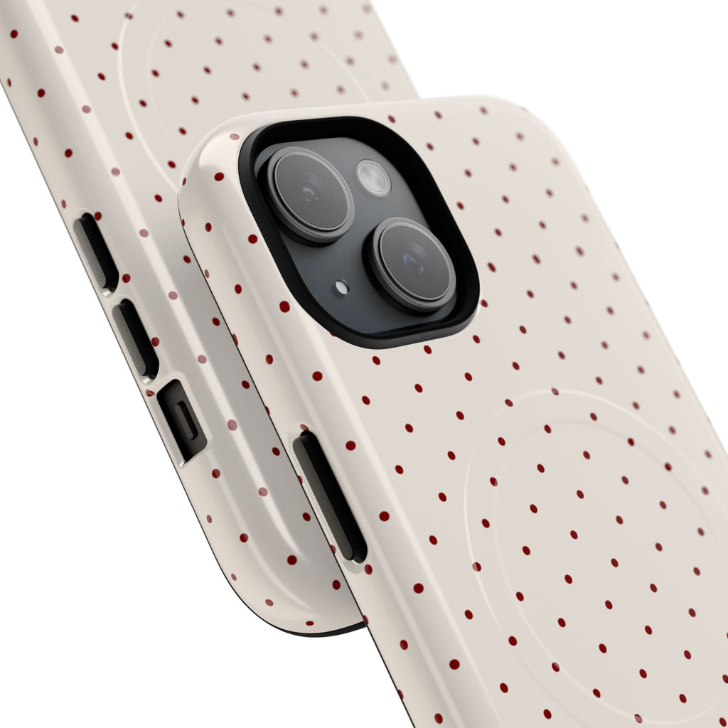 Keepcase Keepers Series — Cream Polka Dots