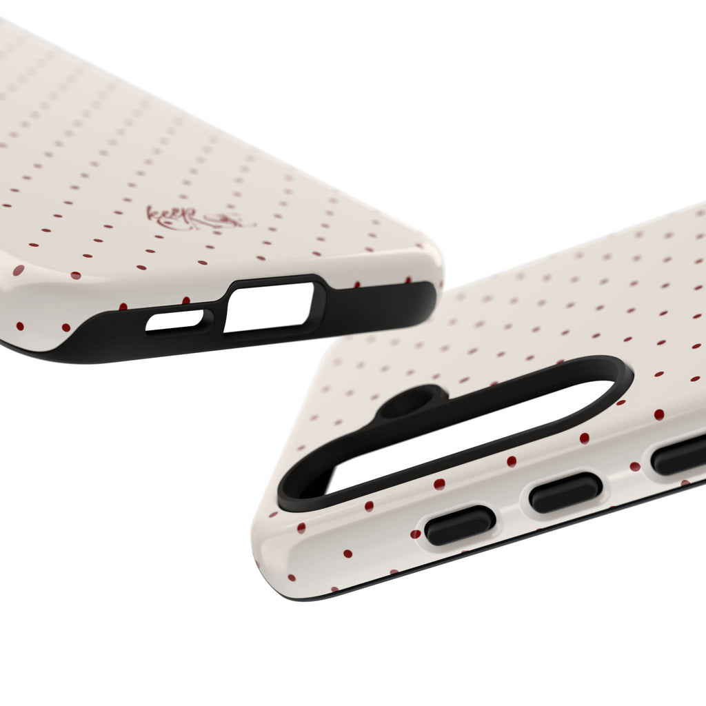 Keepcase Keepers Series — Cream Polka Dots