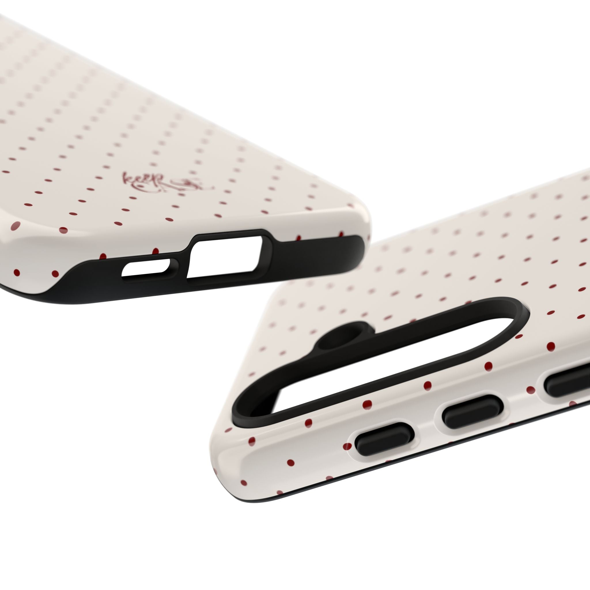 Keepcase Keepers Series — Cream Polka Dots