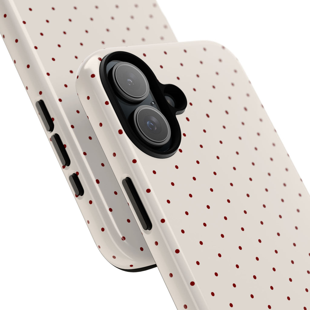 Keepcase Keepers Series — Cream Polka Dots