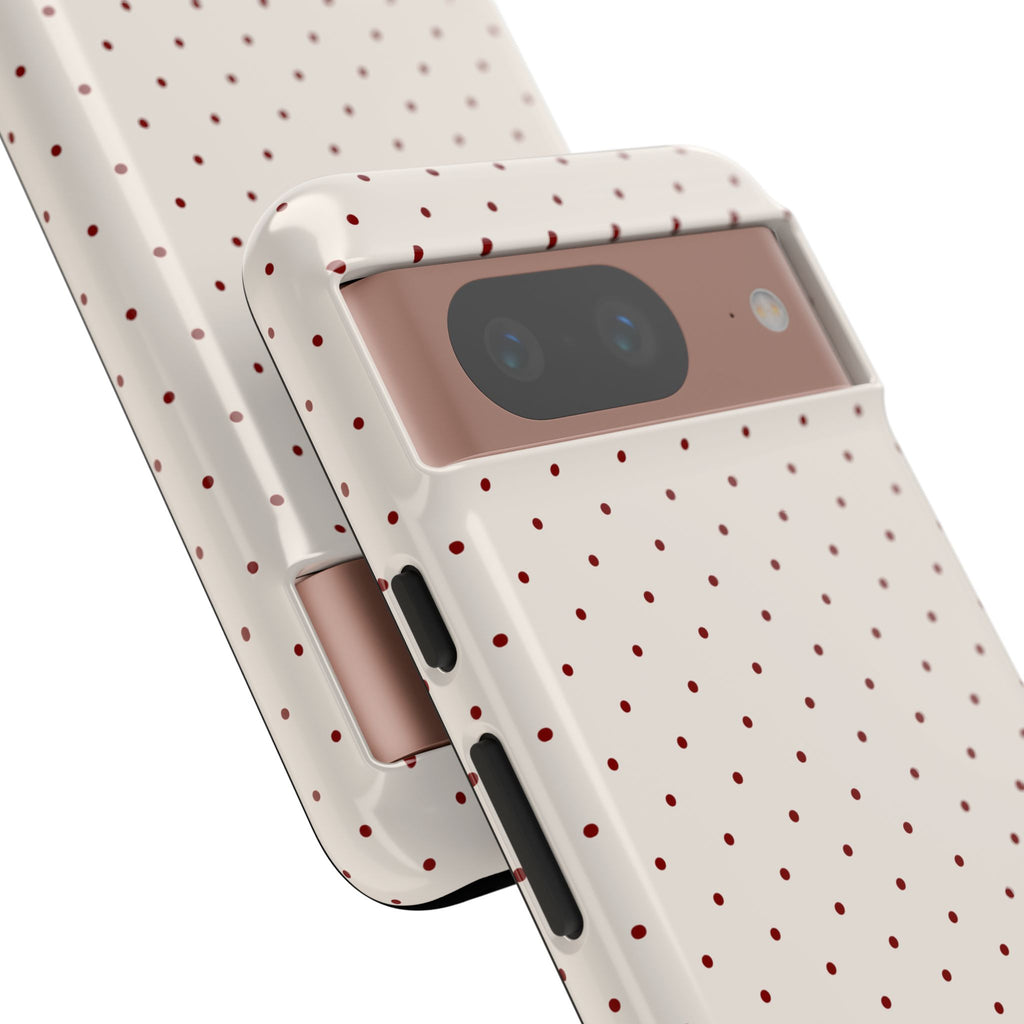 Keepcase Keepers Series — Cream Polka Dots