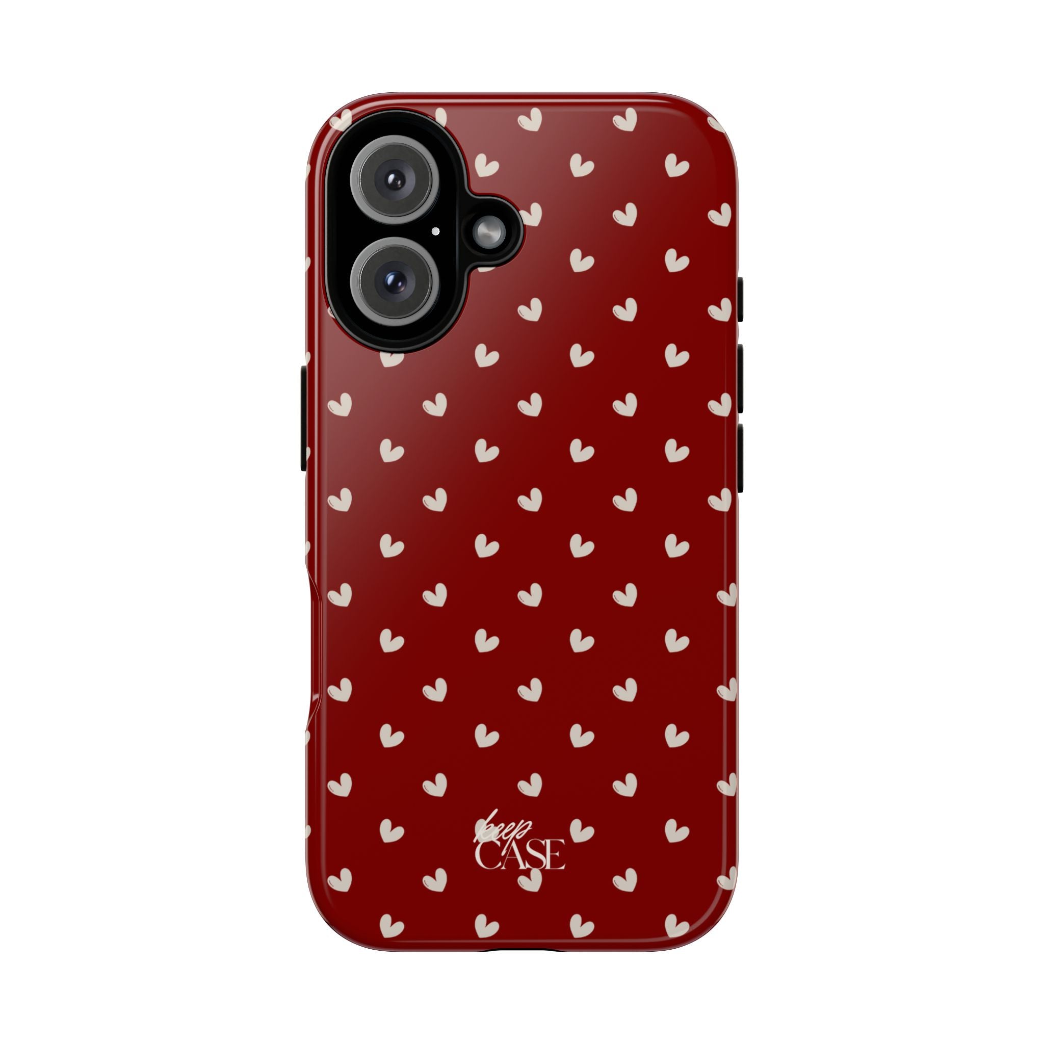 Keepcase Keepers Series — Burgundy Hearts