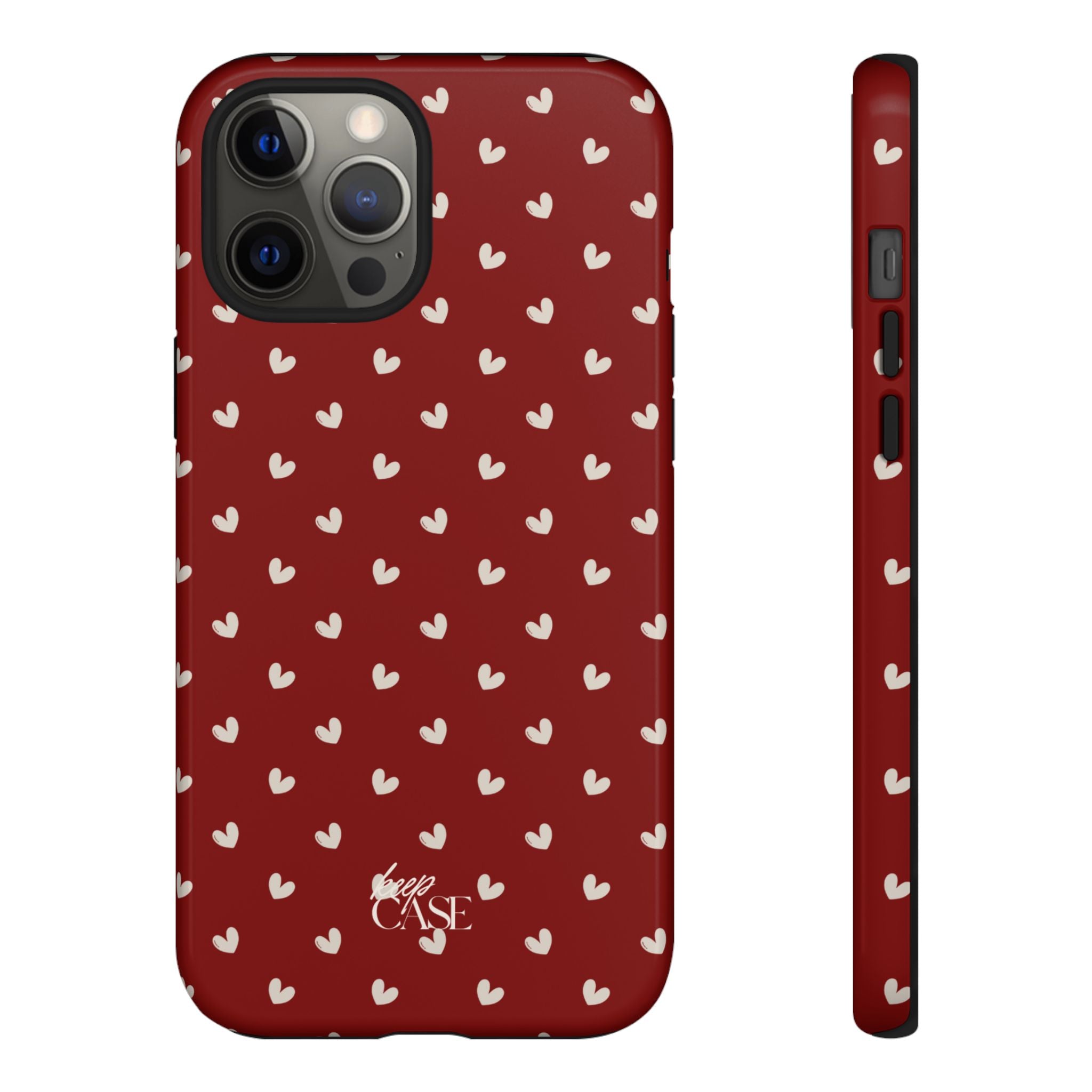 Keepcase Keepers Series — Burgundy Hearts