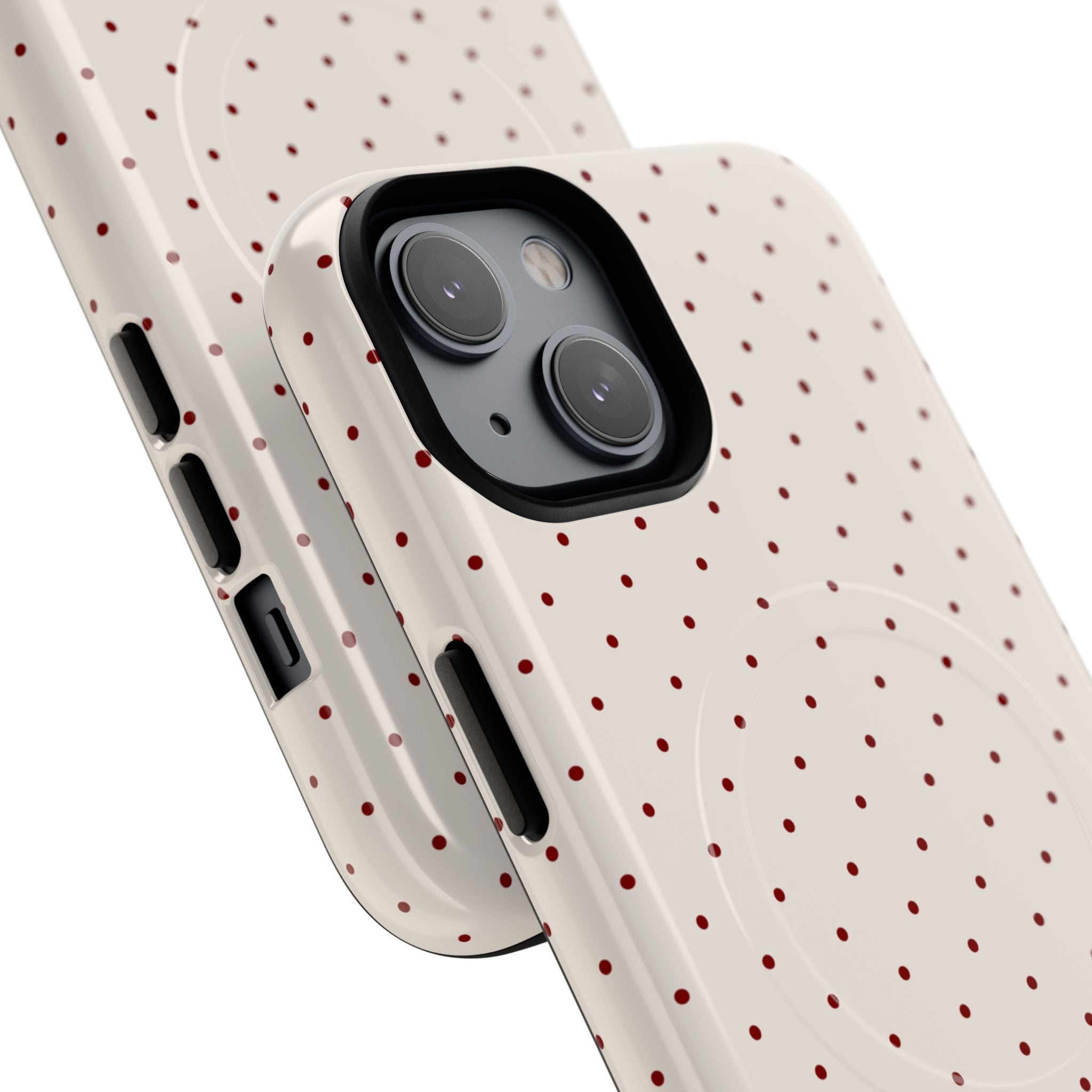Keepcase Keepers Series — Cream Polka Dots