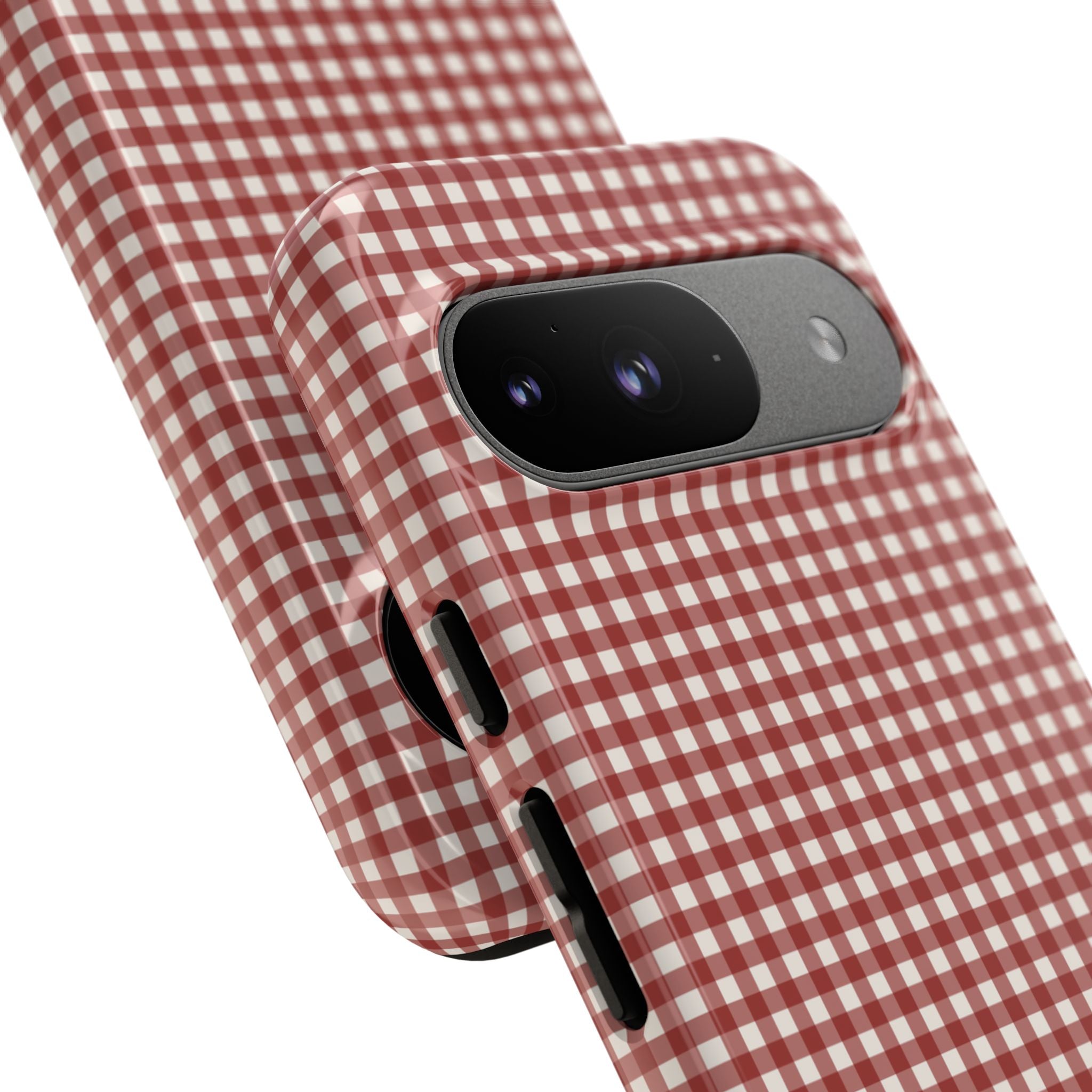 Keepcase Keepers Series — Burgundy and Cream Gingham