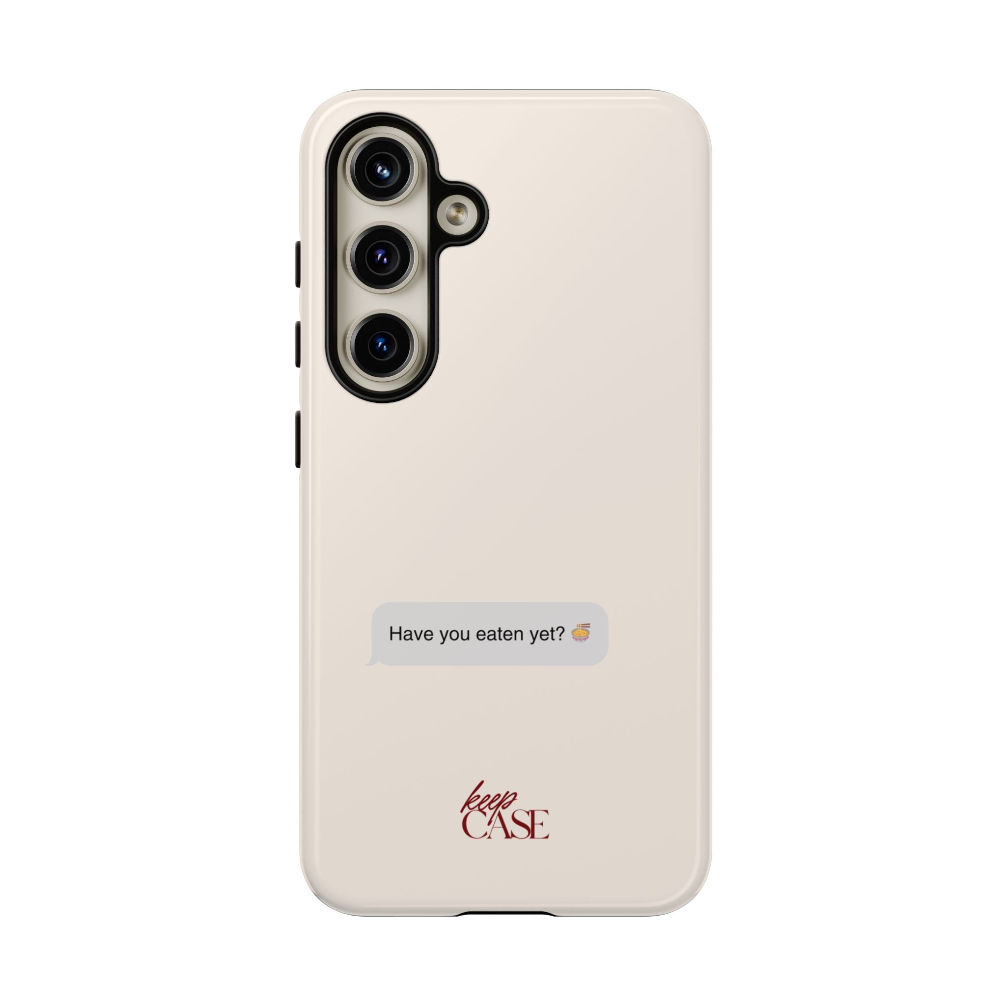 Keepcase Kept Messages Series — Have You Eaten Yet? (Light Mode)