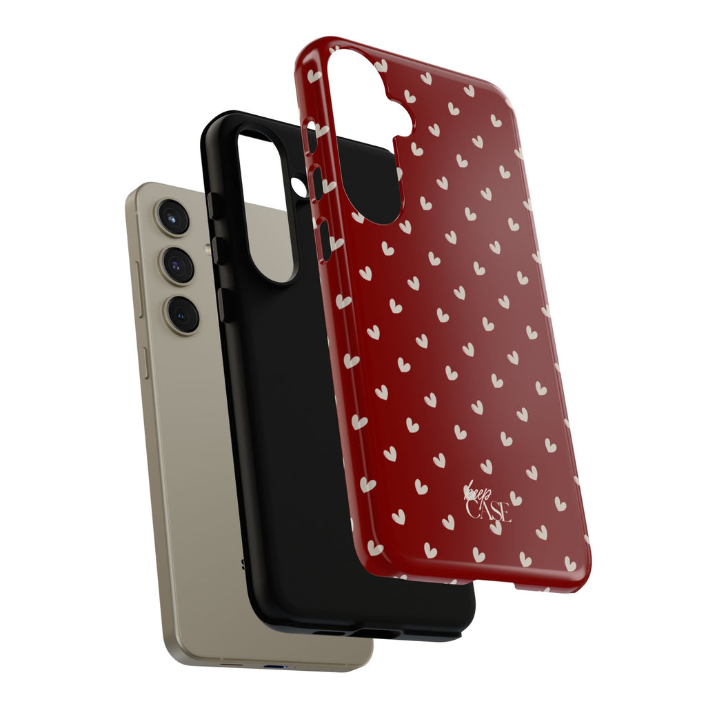 Keepcase Keepers Series — Burgundy Hearts