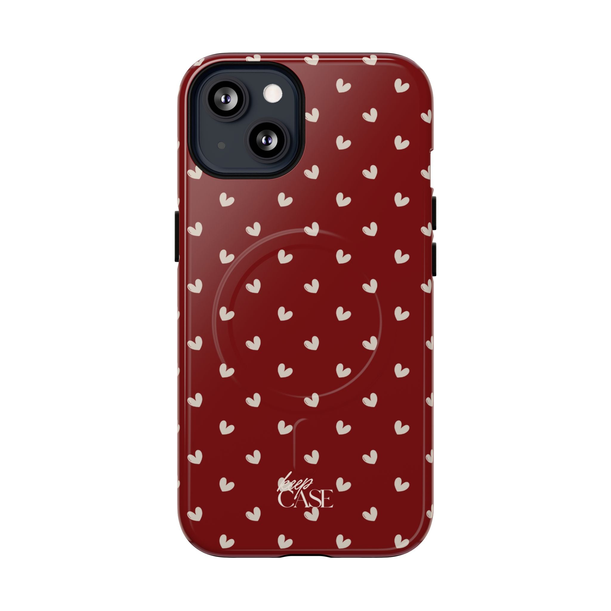 Keepcase Keepers Series — Burgundy Hearts