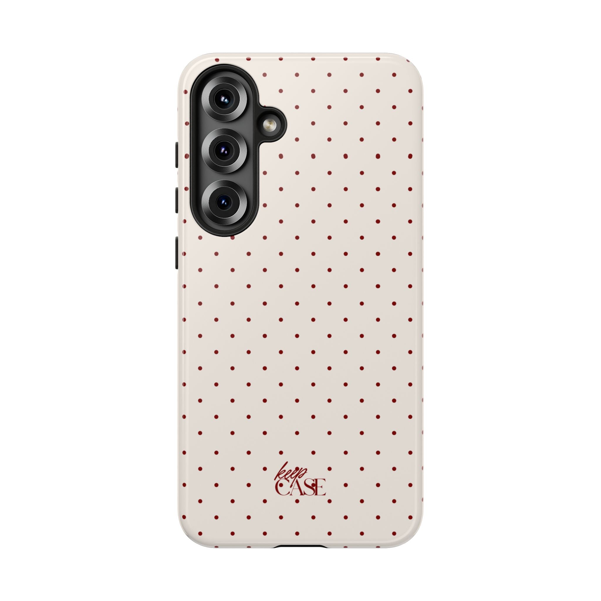 Keepcase Keepers Series — Cream Polka Dots