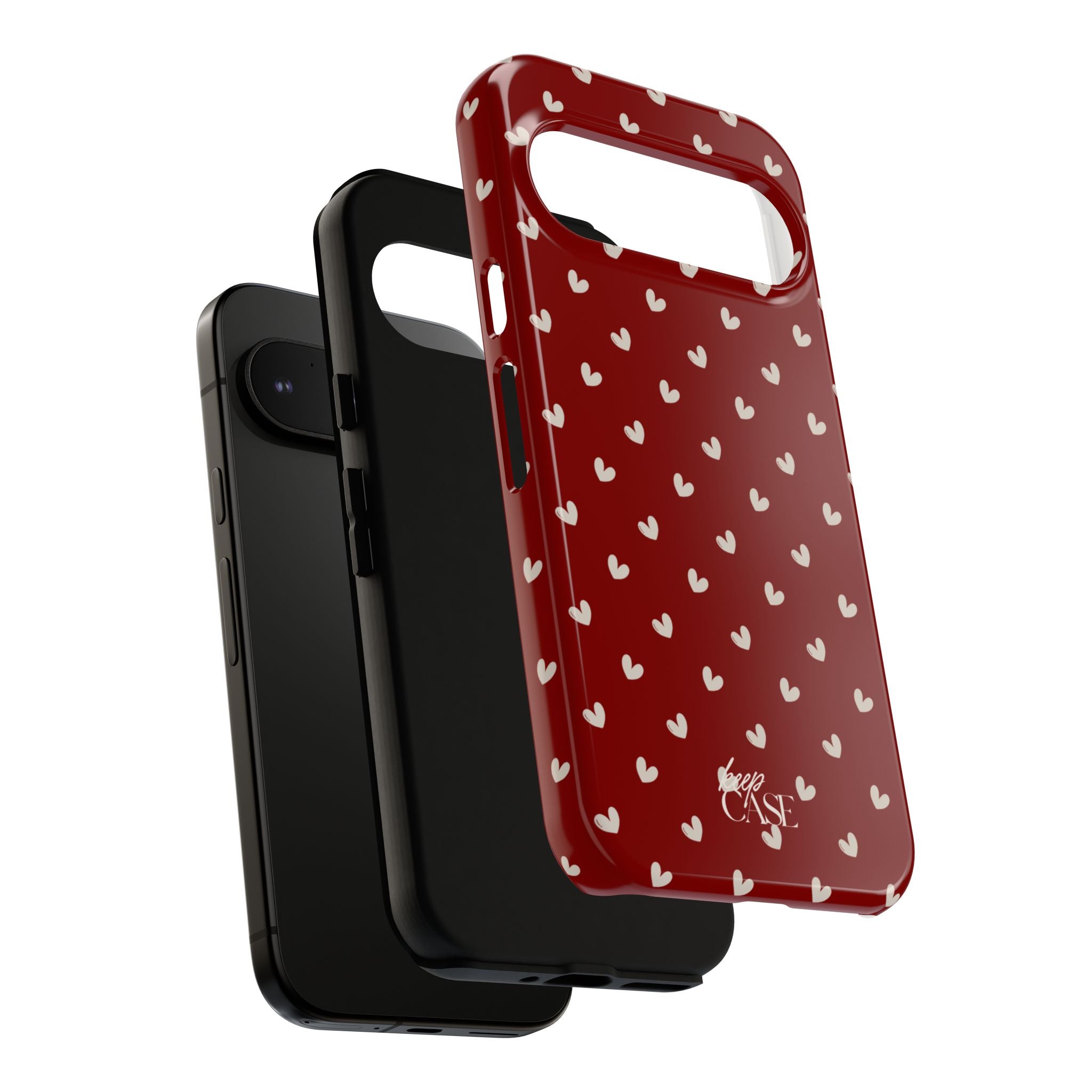Keepcase Keepers Series — Burgundy Hearts
