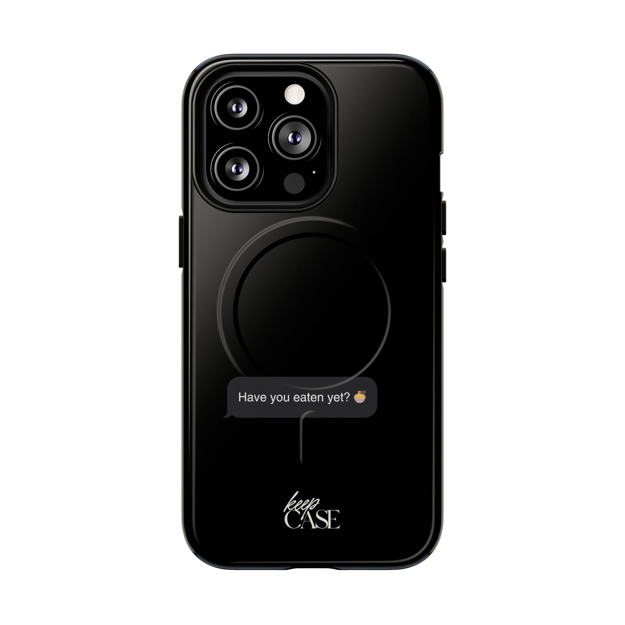 Keepcase Kept Messages Series — Have You Eaten Yet? (Dark Mode)
