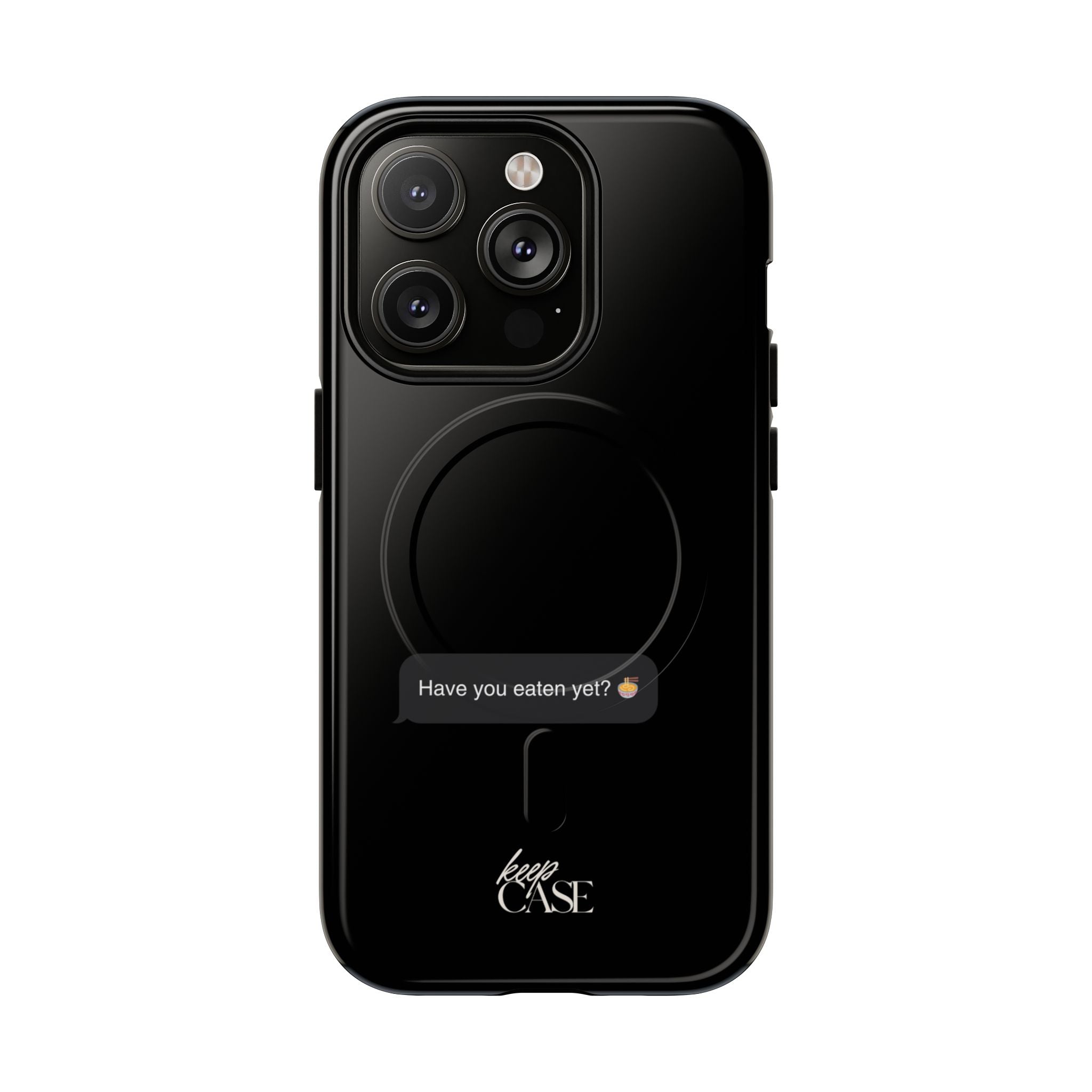 Keepcase Kept Messages Series — Have You Eaten Yet? (Dark Mode)