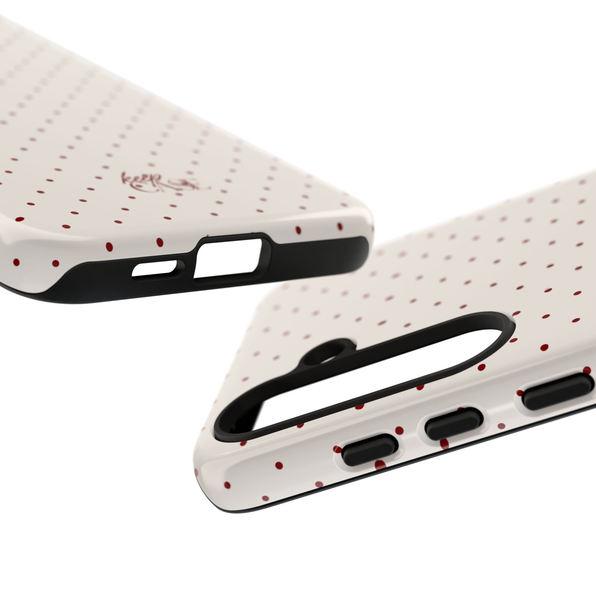 Keepcase Keepers Series — Cream Polka Dots