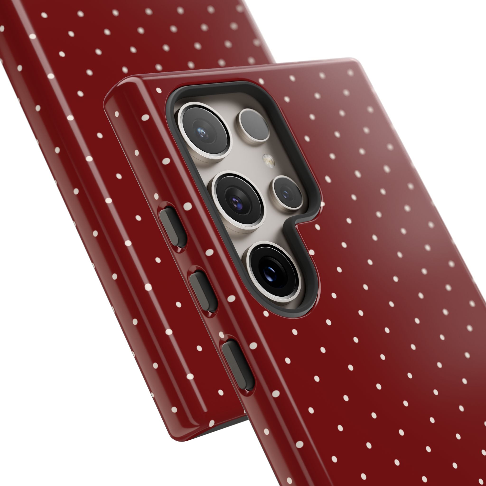 Keepcase Keepers Series — Burgundy Polka Dots