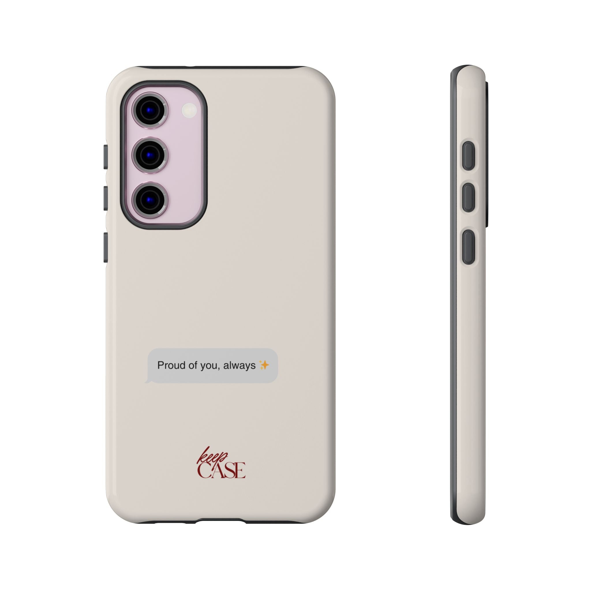 Keepcase Kept Messages Series — Proud Of You, Always (Light Mode)