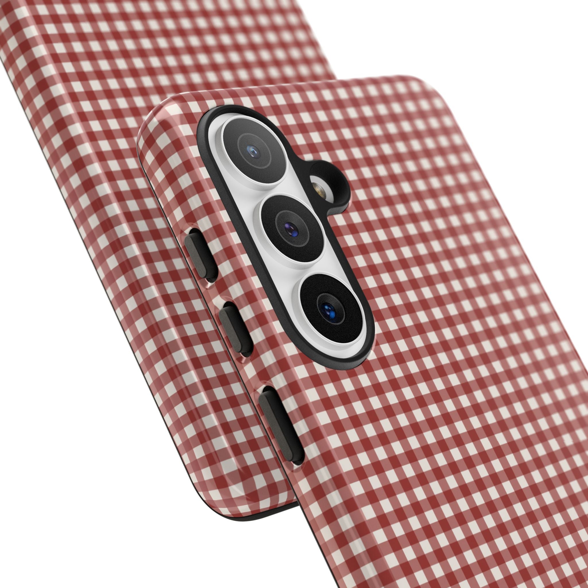 Keepcase Keepers Series — Burgundy and Cream Gingham
